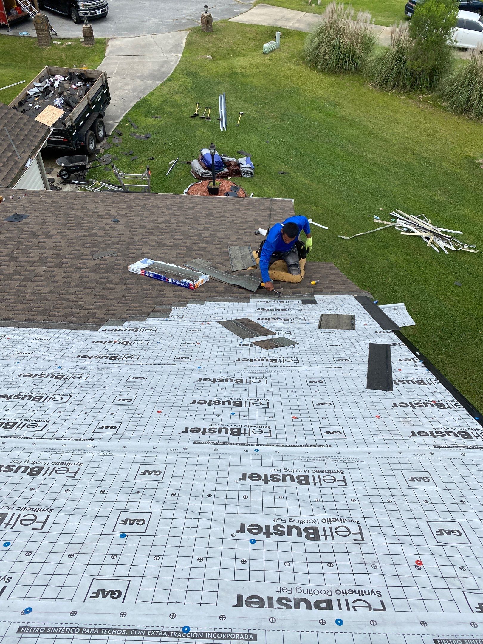 Roof Replacement - GAF Timberline HDZ Barkwood  by Pro Performance Roofing