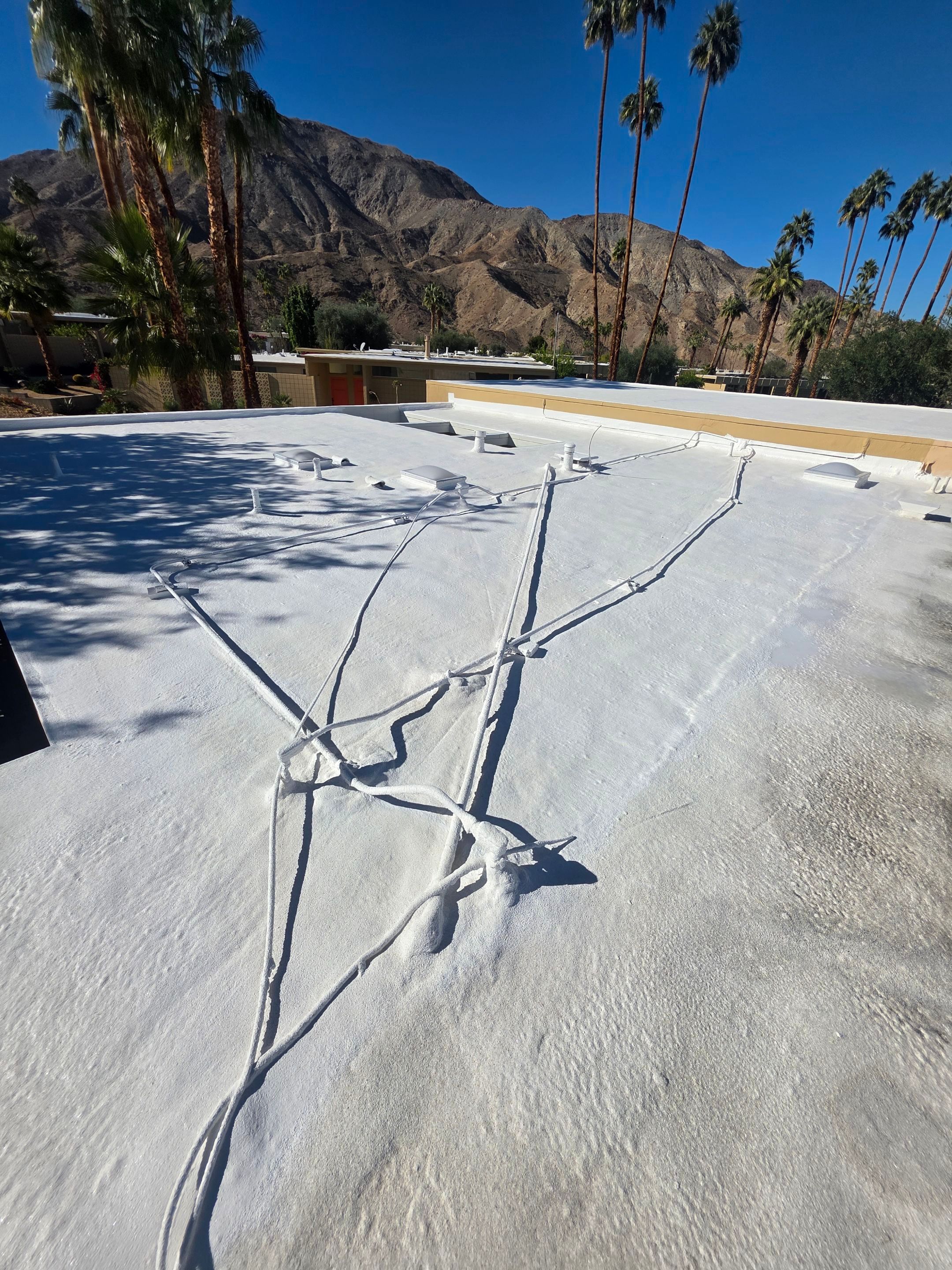 Project in Palm Desert by Desert Roof Concepts