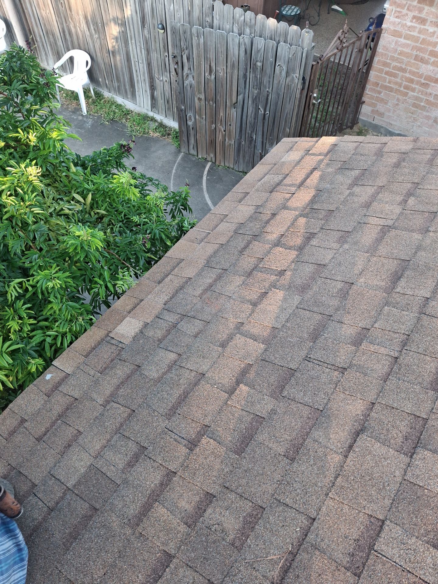 Chimneys need a Cricket.  by Bayfront Roofing and Construction