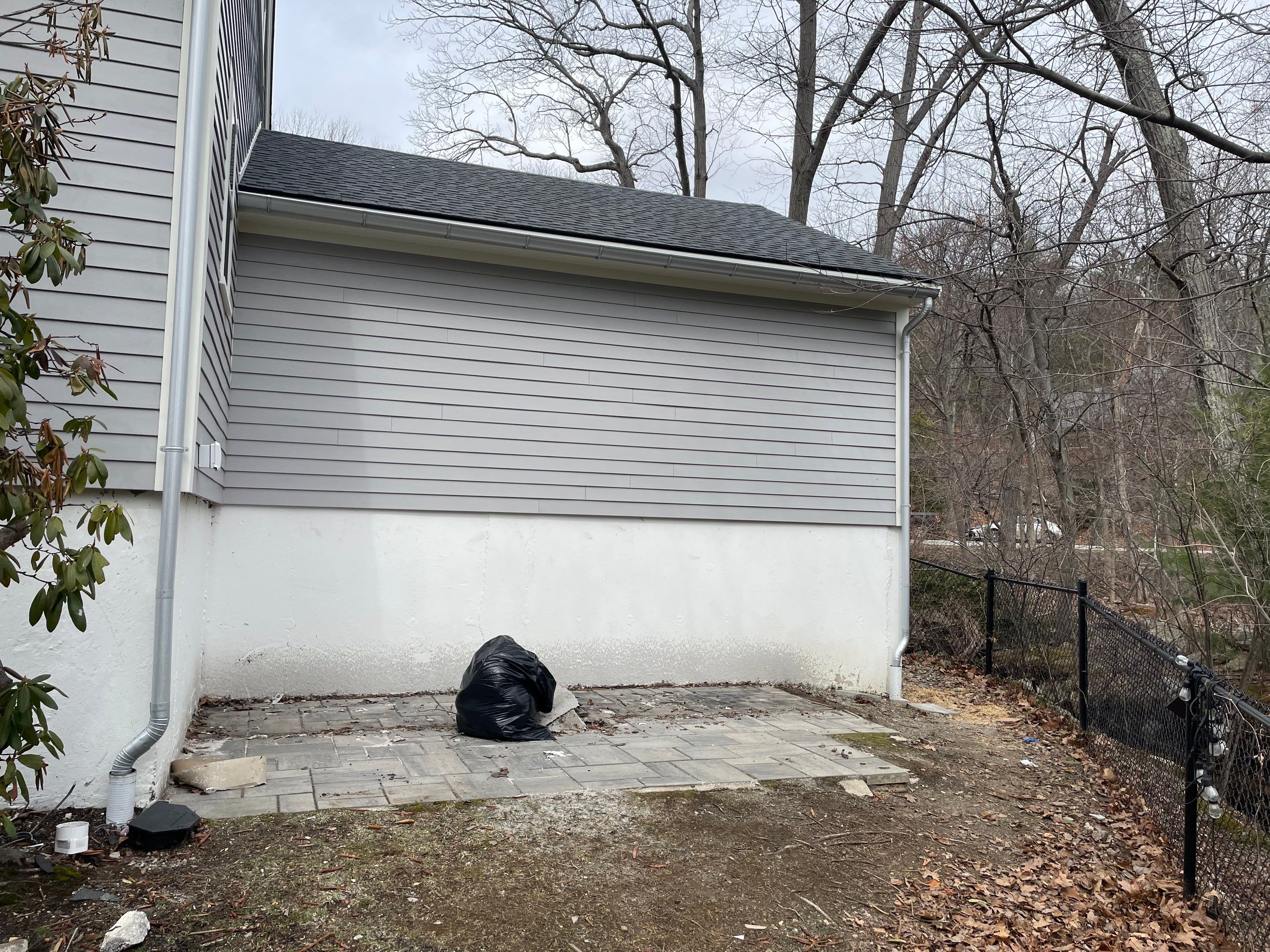 Gutter Installation using 6" Half Round Galvalume Gutter in Winchester, MA by Gutter Pro Enterprises