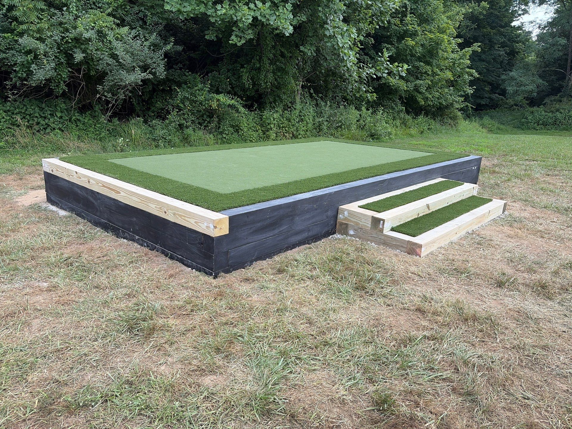Custom Replica Golf Green and Tee Boxes in Batavia, Ohio by Southwest Greens Midwest