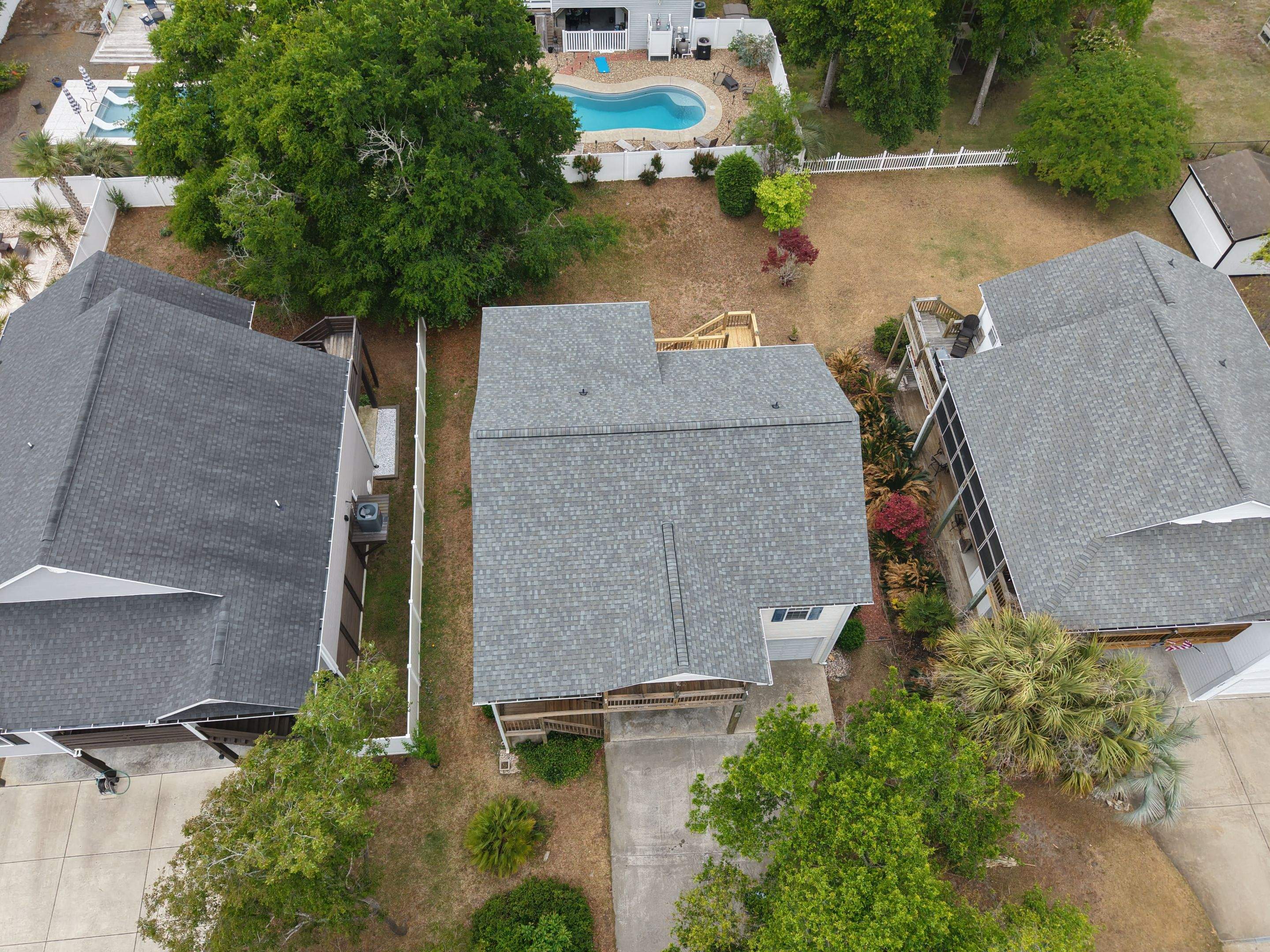 Fortified Roof Replacement in Oak Island by Roofing Contractors Wilmington using Landmark Pro Georgetown Gray by RGR Construction and Roofing, LLC