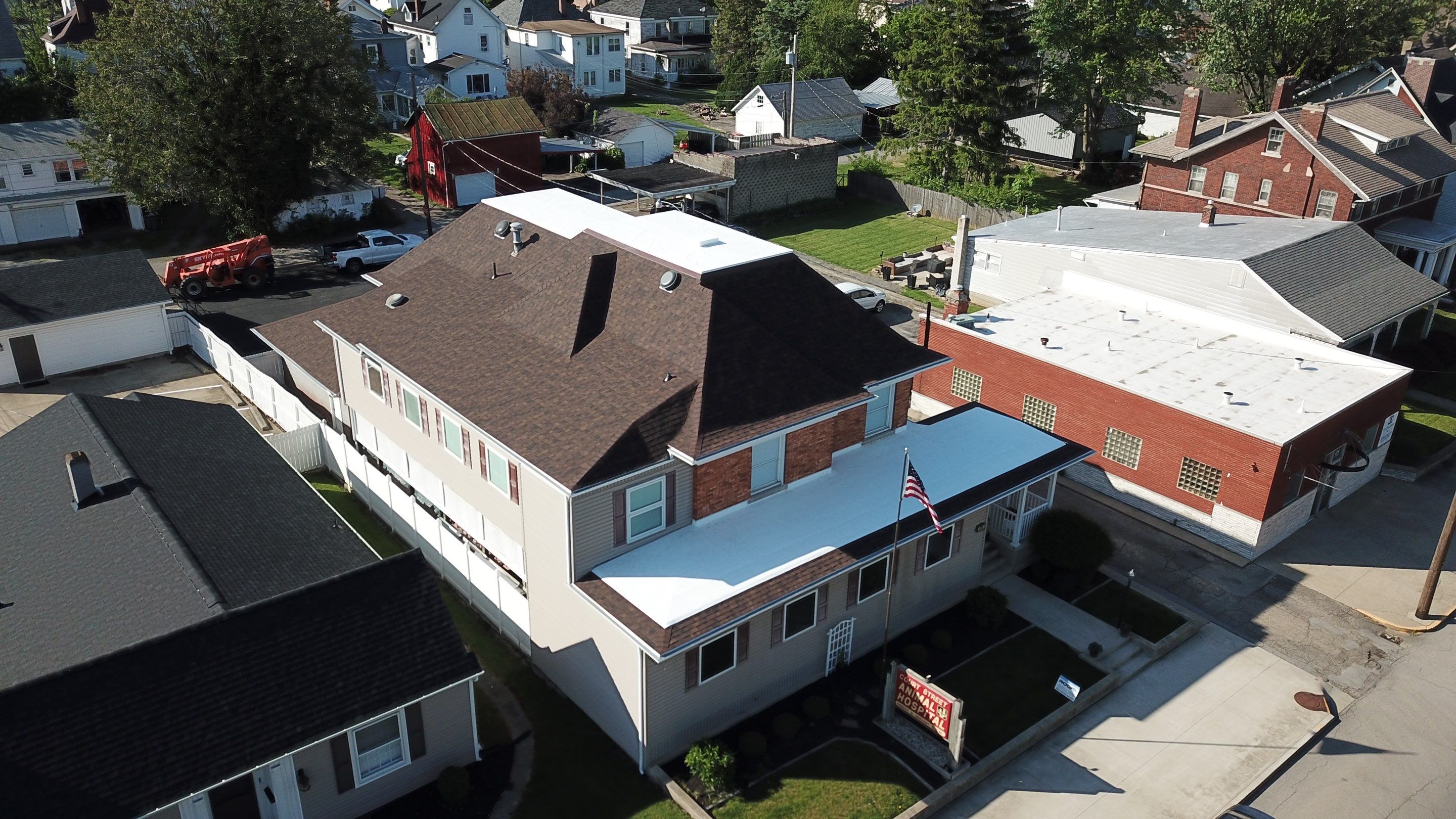 Commercial Roofing Installation using Duration Series Shingles - Brownwood by RoofX