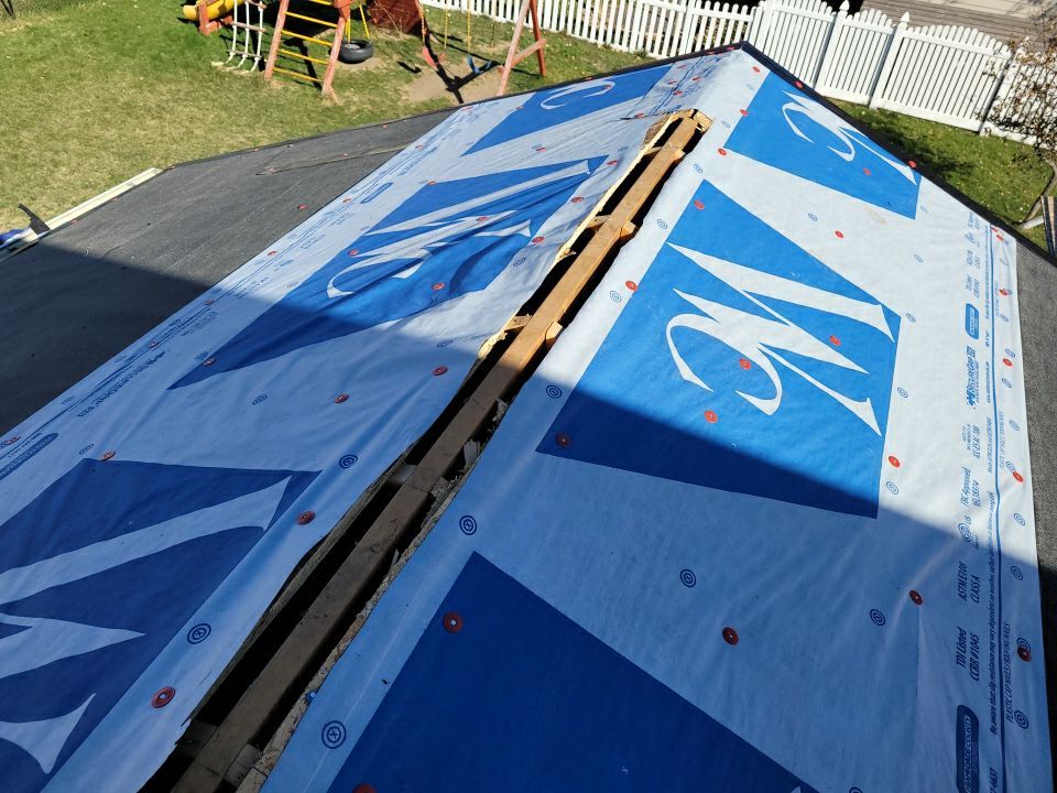 Hail Damaged Re-Roof by White Castle Roofing