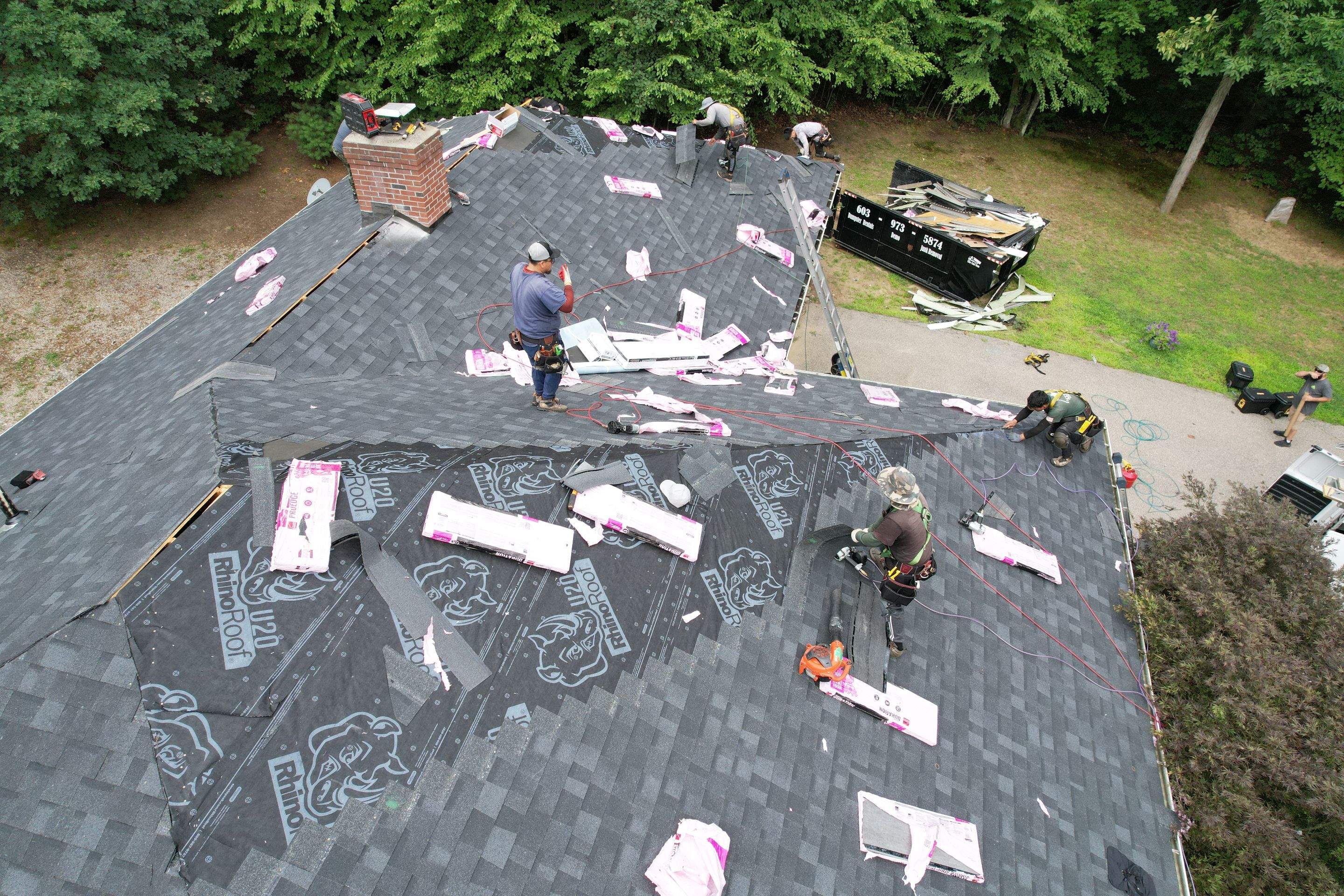 Roofing in Beautiful Lee New Hampshire by Tall pine roofing
