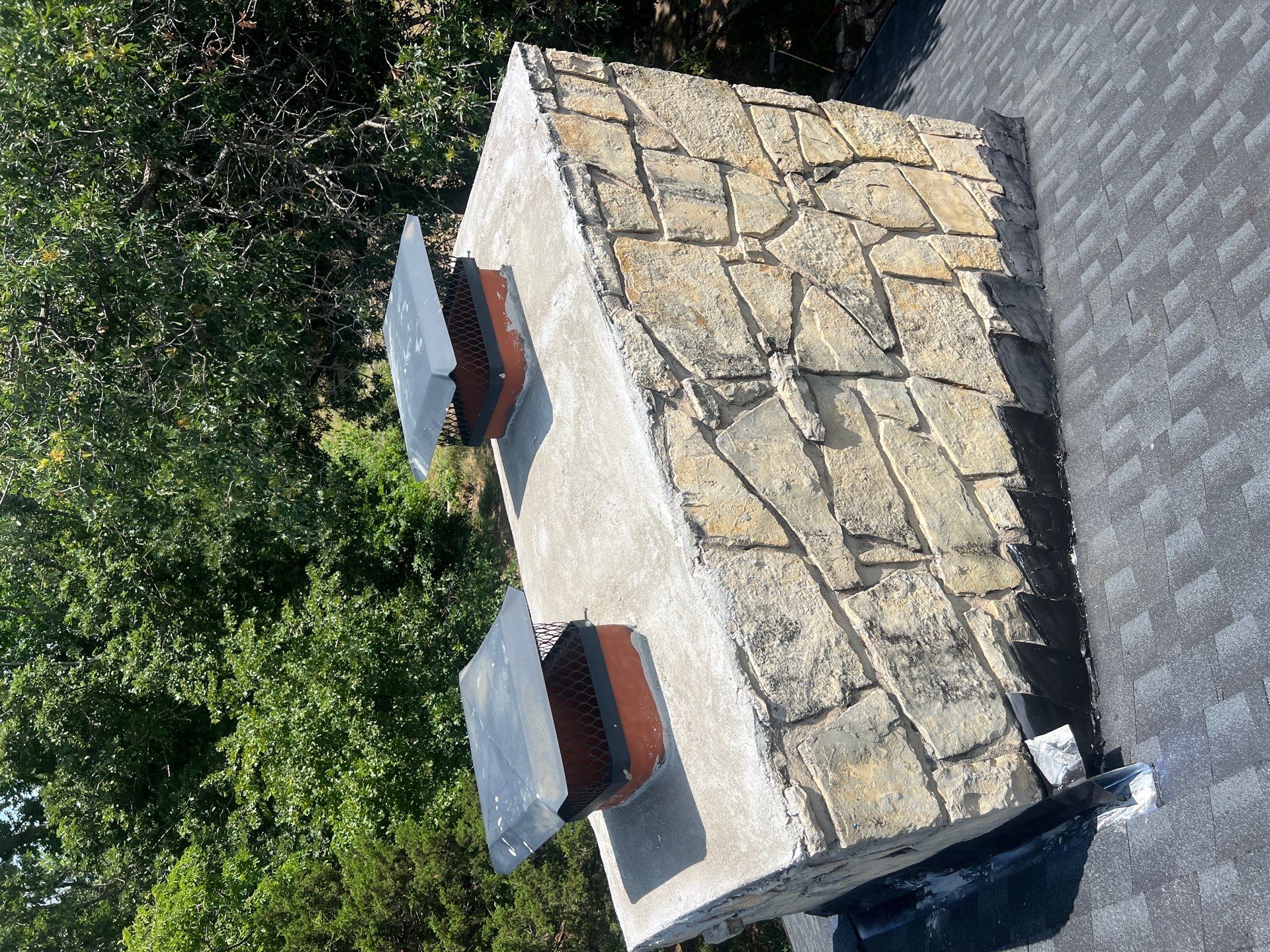 roof, vent, & chimney siding replacement in Edmond by McCann's Roofing and Construction