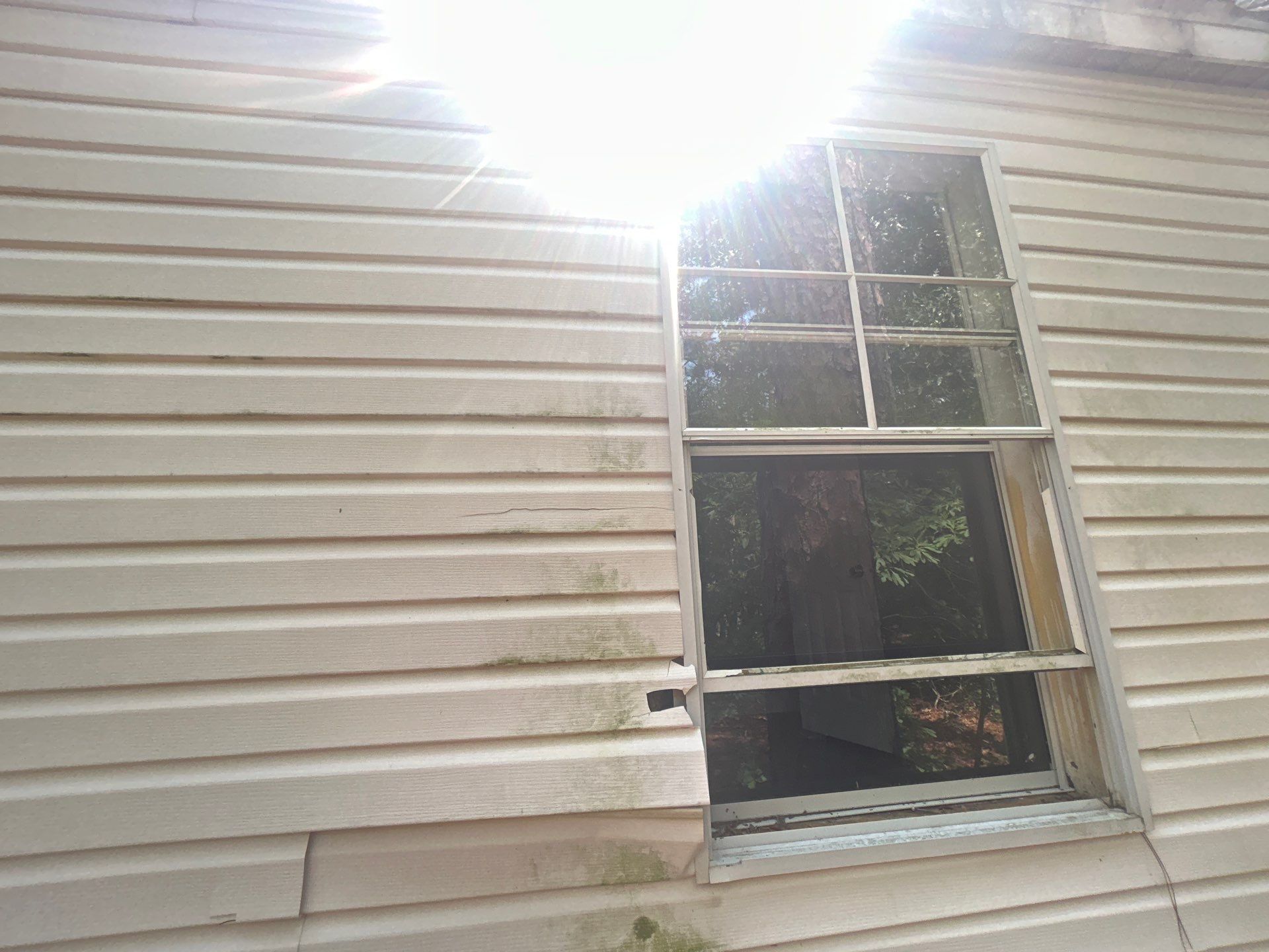 Property Damage in Need of Repair by Karcher Roofing & Construction