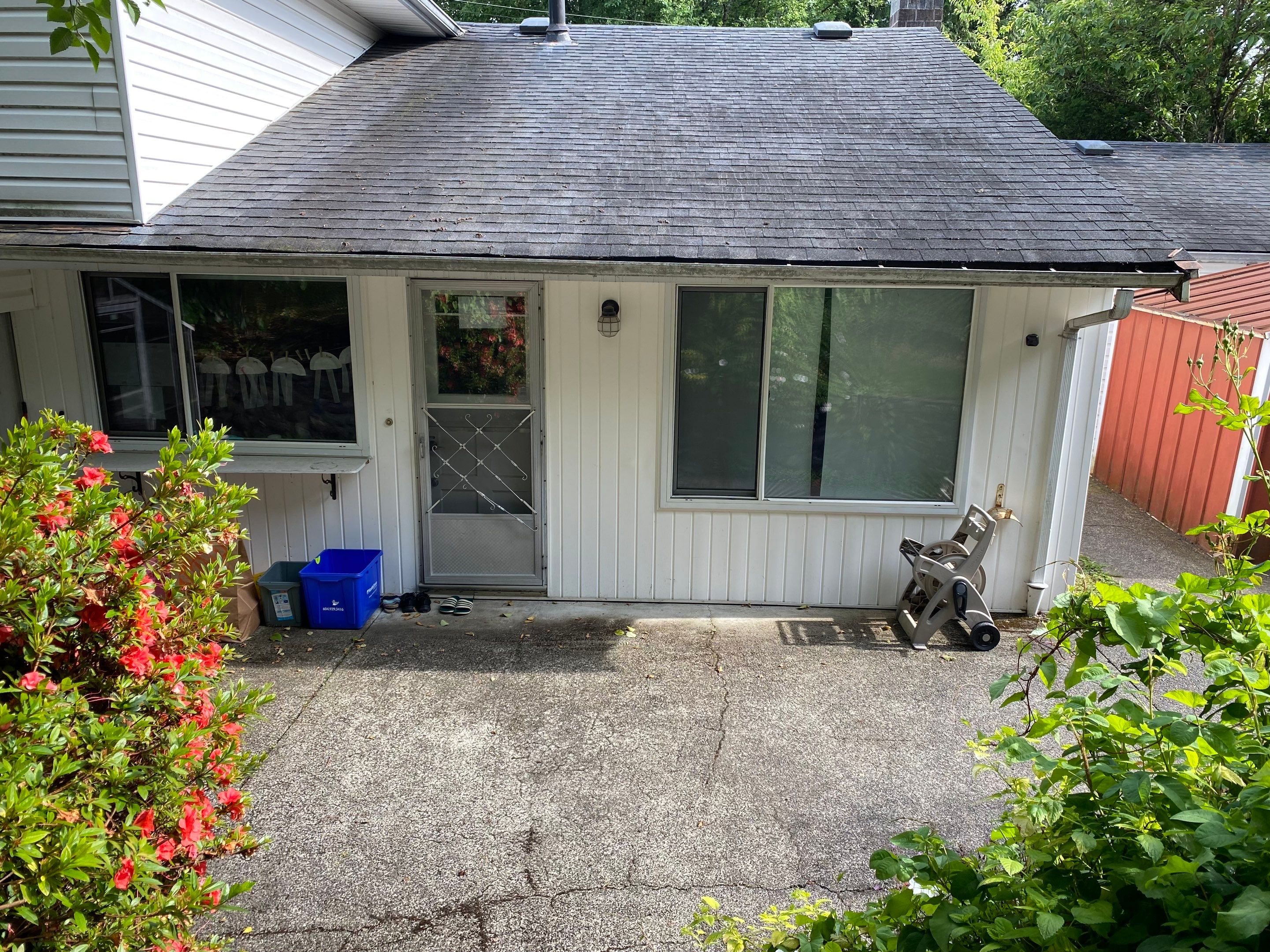 Repair Damaged Gutter & Power Wash House Siding by YVR Construction Group