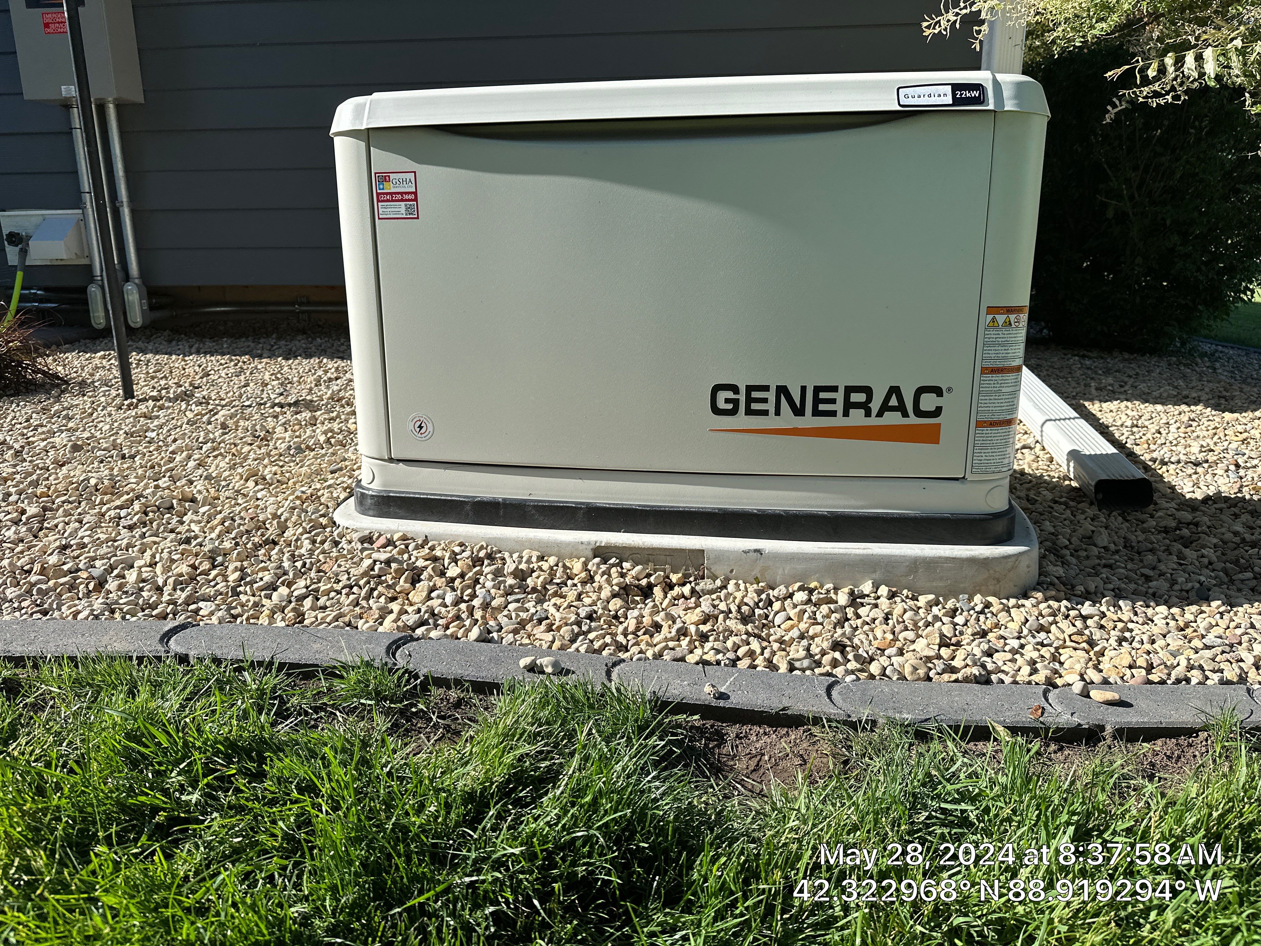 14kW Generac Generator Installation by GSHA Services LTD