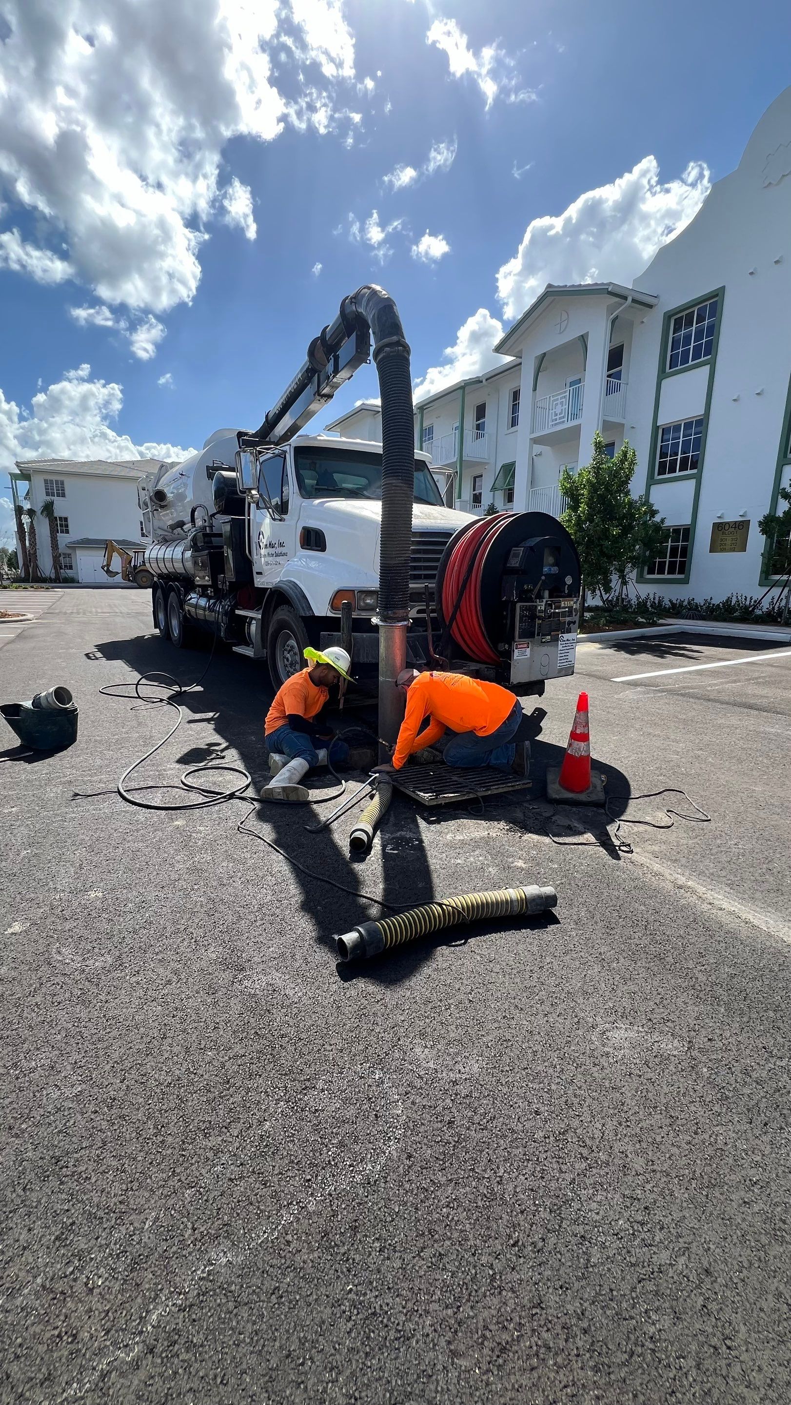 New Construction Condo Community Stormwater System Maintenance by Don Mar, Inc. Storm Water Solutions