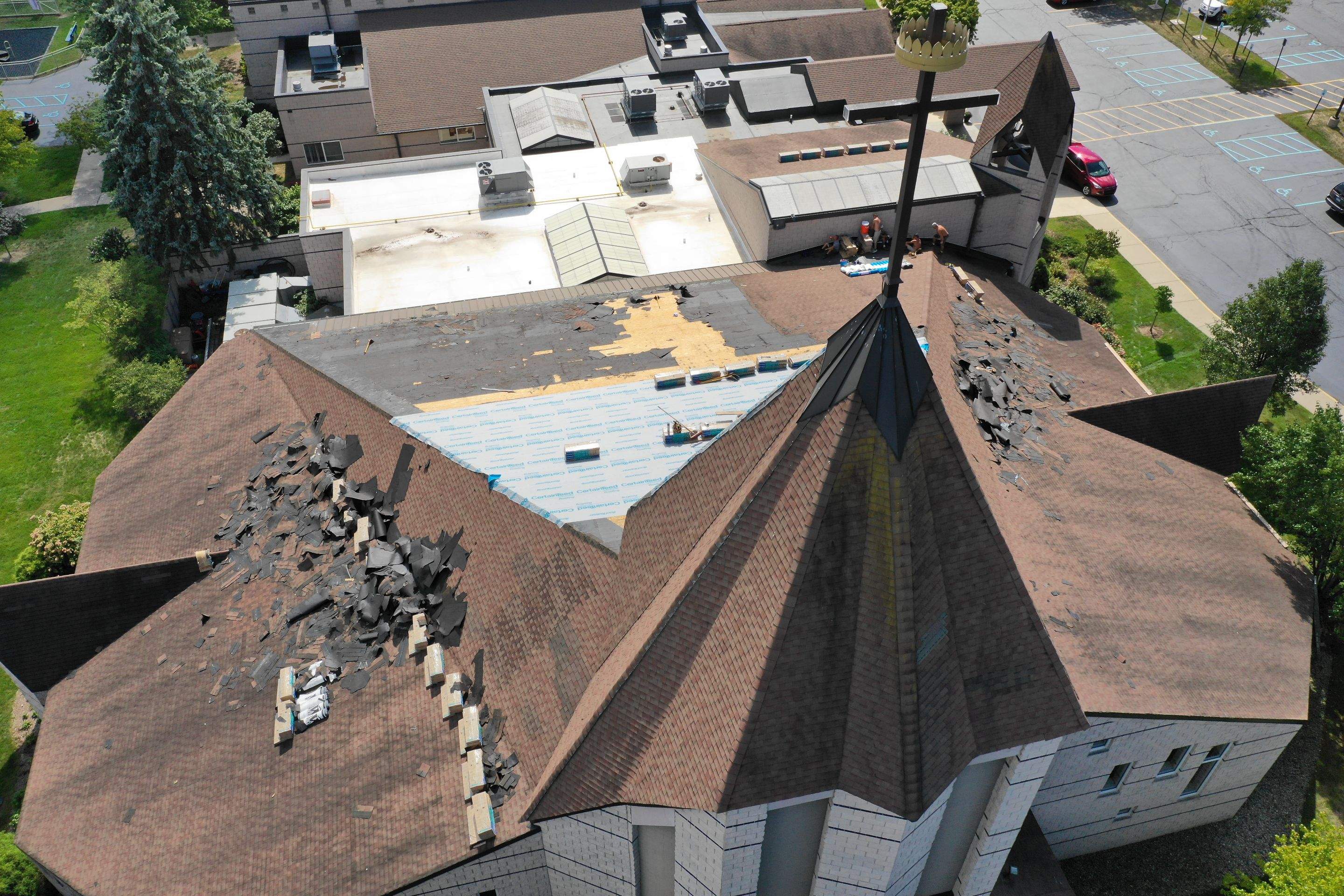 St. Mary in the Hills Catholic Church by Bloomfield Construction & Restoration