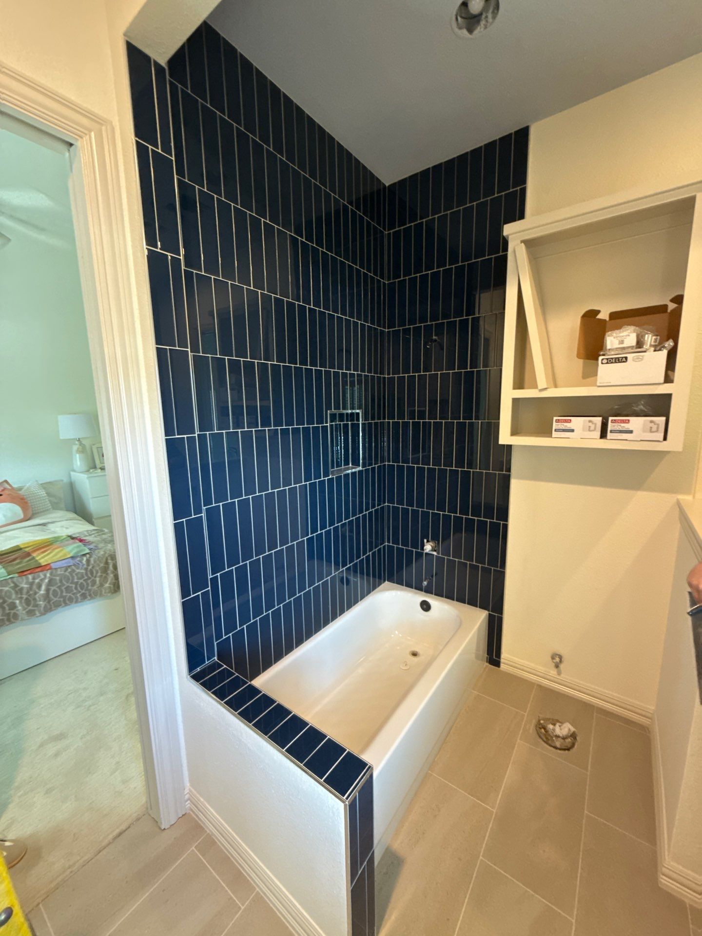 Frameless Shower Panel  by Richardson Glass & Mirror