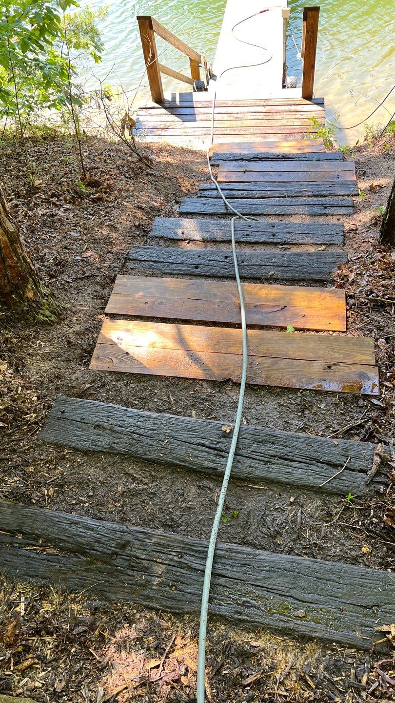 Dock using Wood Sealant by DuraSeal