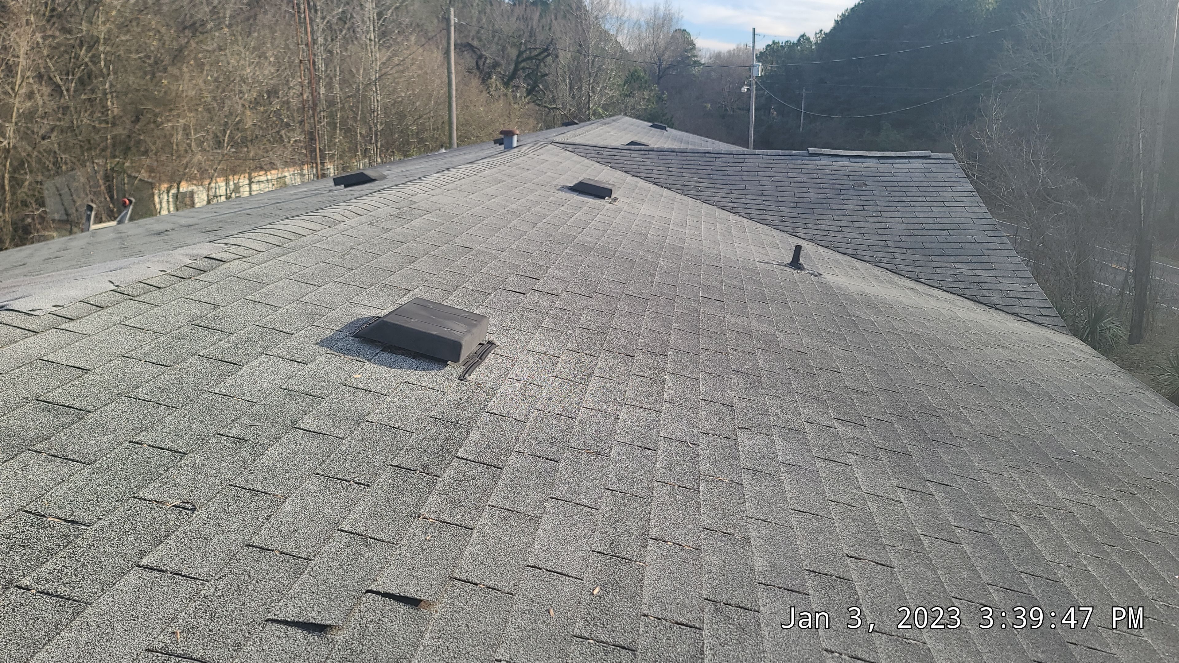 Residential Roofing Installation using 29 gauge metal by Hostetler Roofing