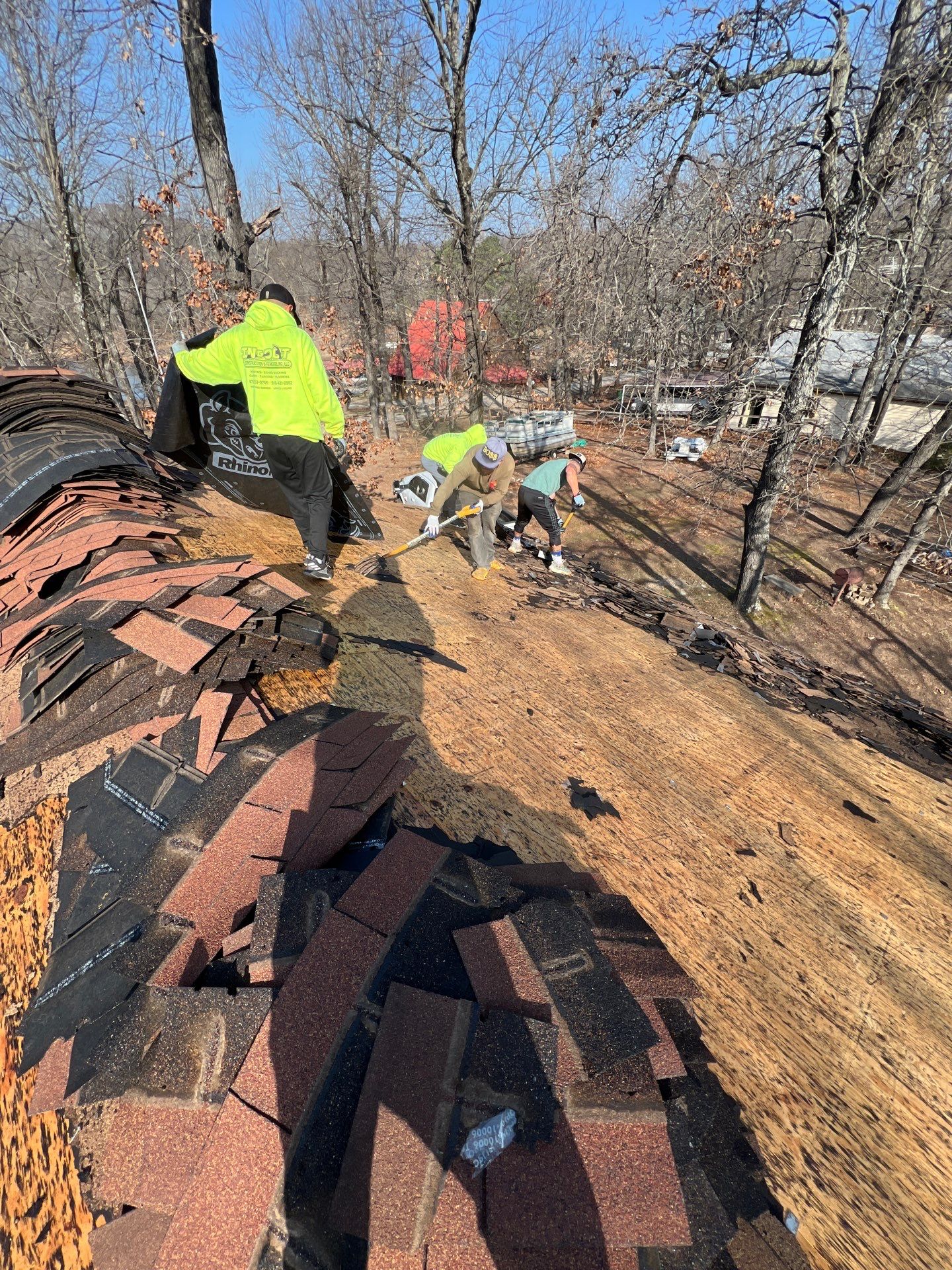 Roof replacement by In & Out Construction & Remodeling, LLC
