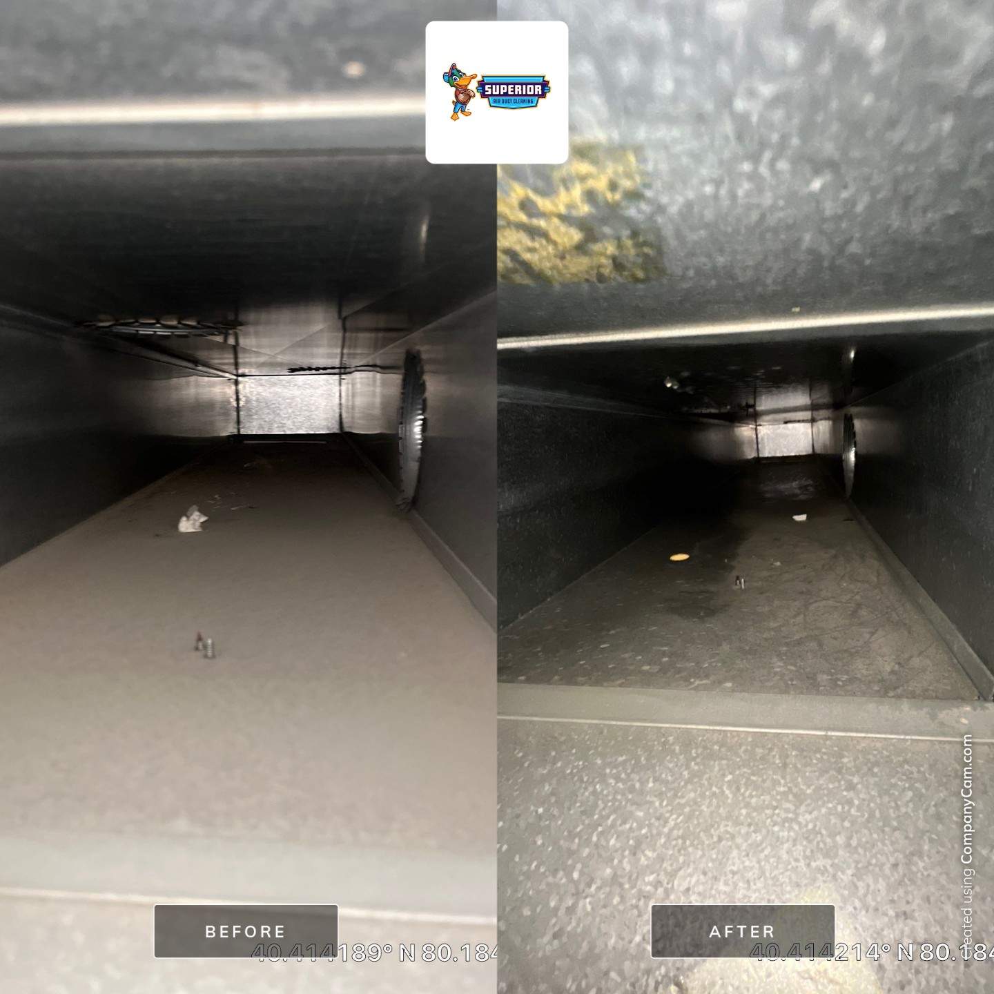 Air Duct Cleaning With a Vacuum Truck in Oakdale, PA by Superior Air Duct Cleaning