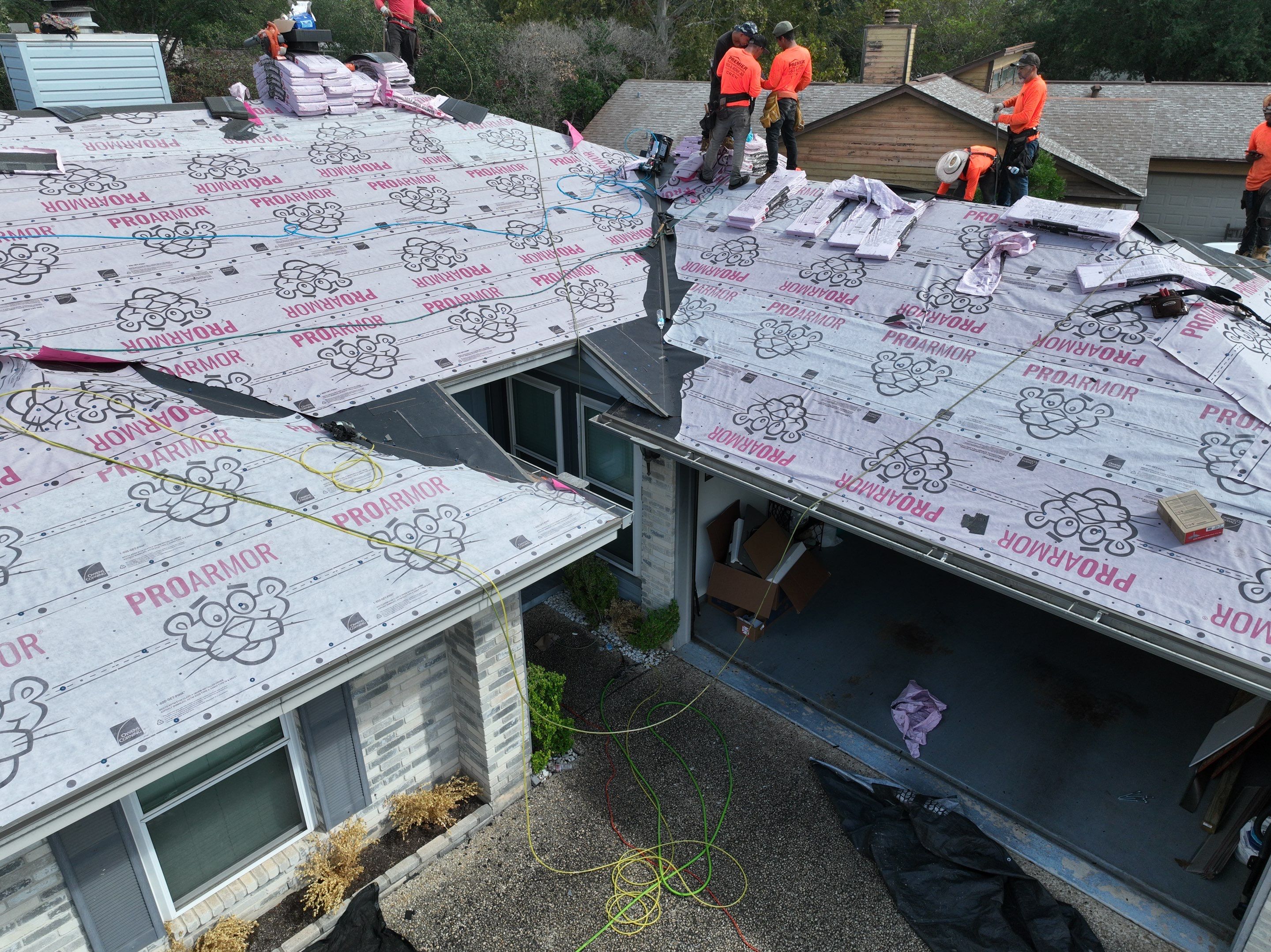 Roof Replacement in San Antonio, Texas by Premier Roofing and Contracting