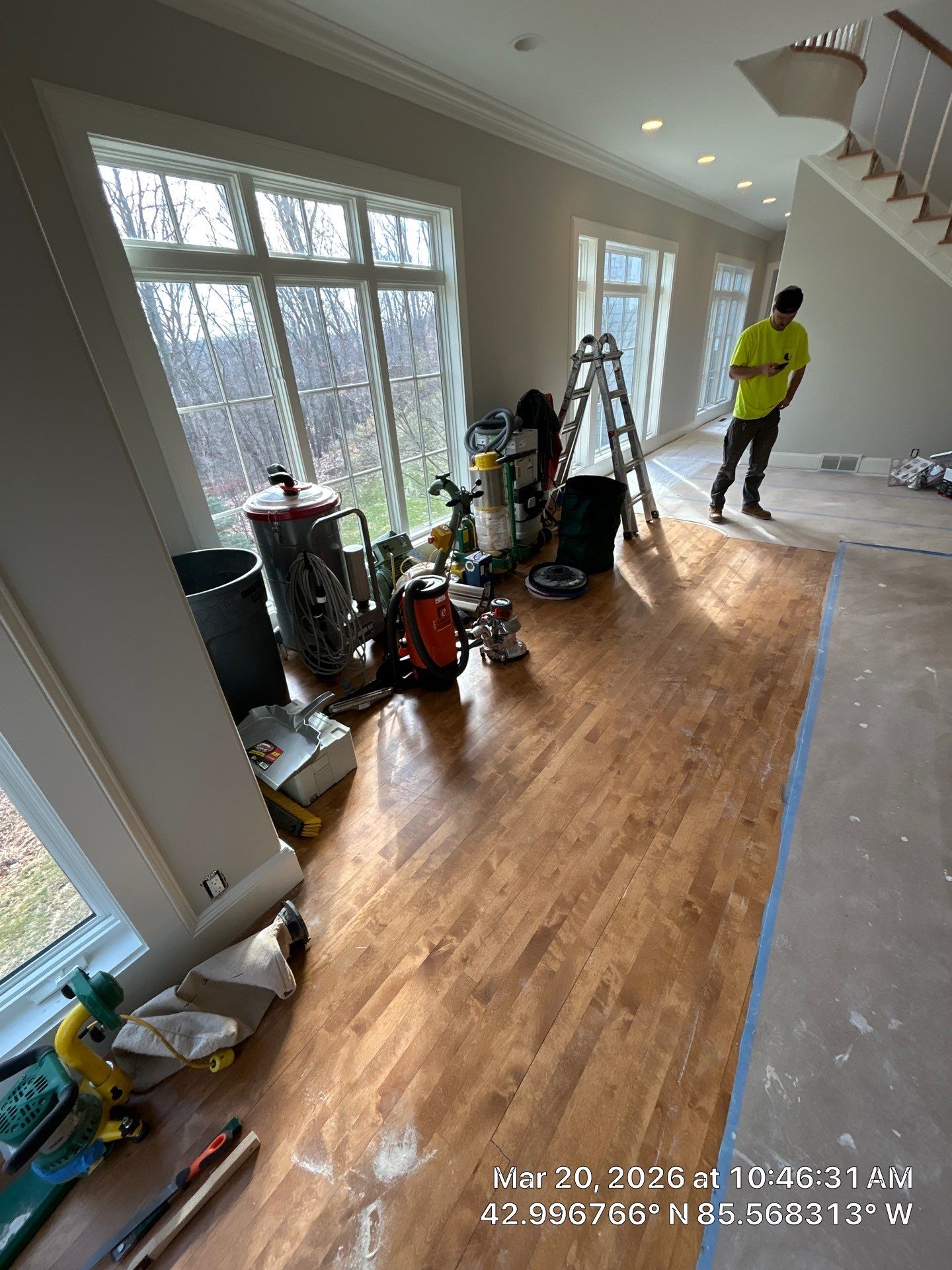 This refinish is UNRECOGNIZABLE! by RTBaldwin Hardwood Floors