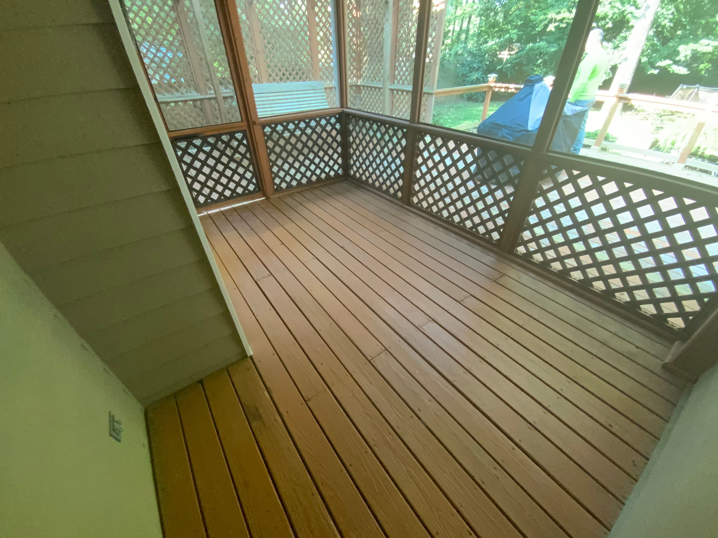 Comprehensive Deck and Screened Porch Staining in Marietta by Swift Home Renovations