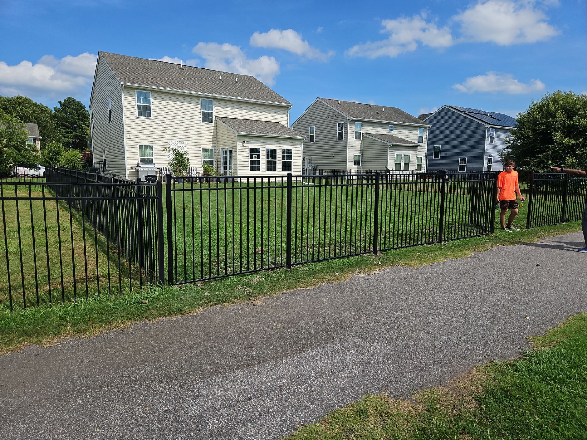 Strength Meets Sophistication by Tidewater Fence