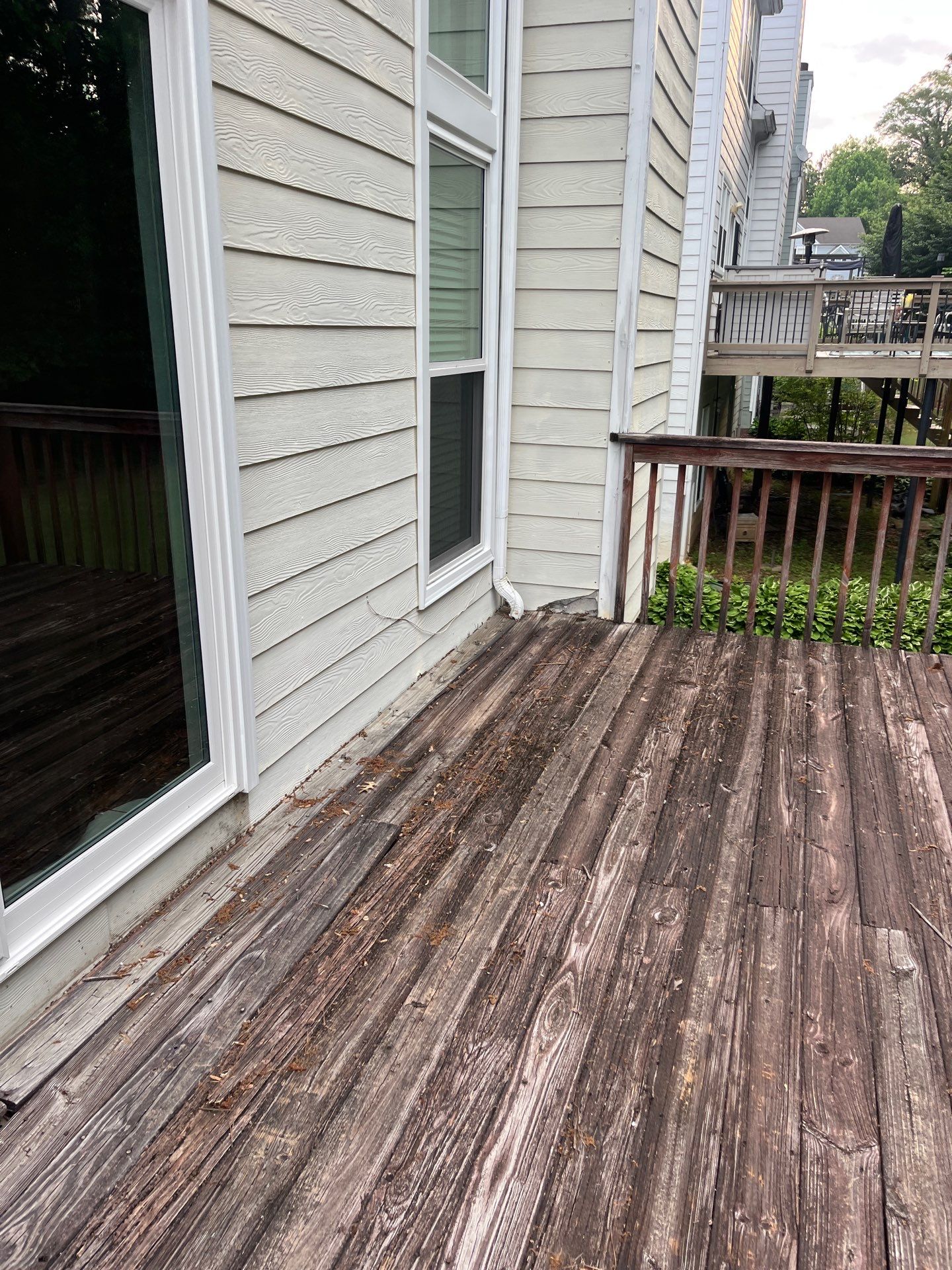 Siding Replacement, Exterior Painting, and Deck Build in Acworth, GA by Nelson Exteriors