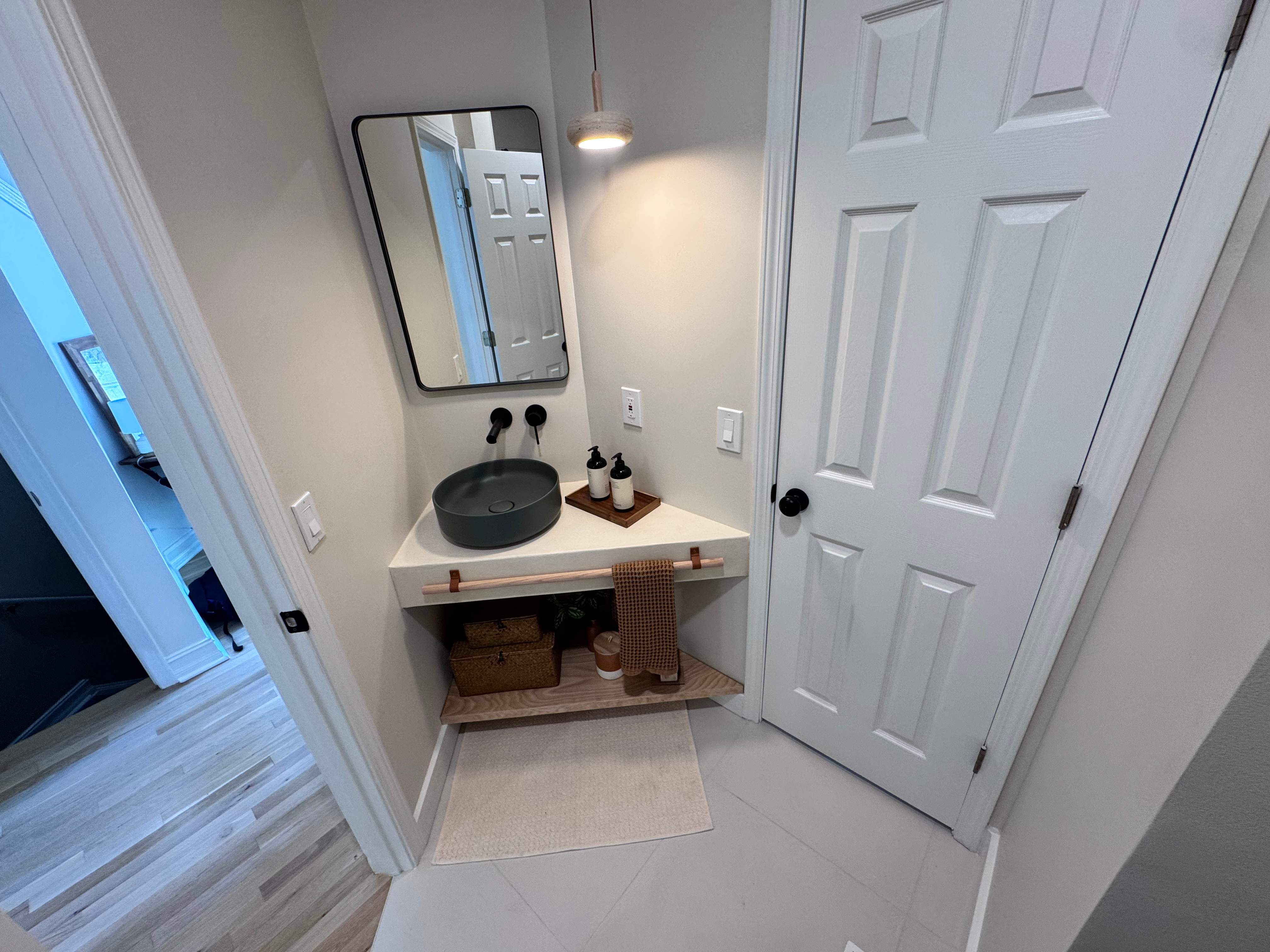 Hall bathroom renovation by Prudencio