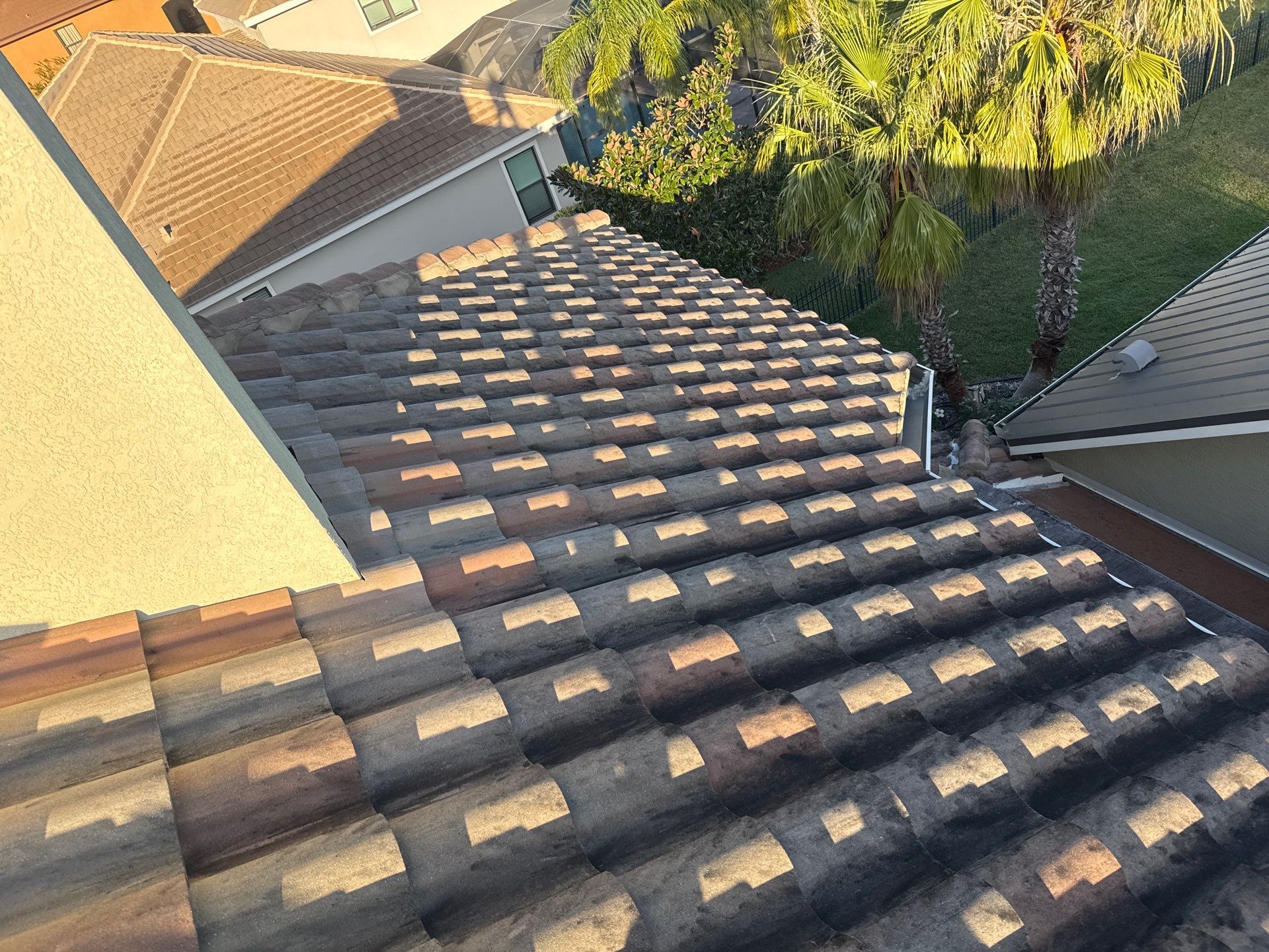 Roof Cleaning & Pool Deck Cleaning! Winding River, Bradenton, FL by Sunshine AquaWash