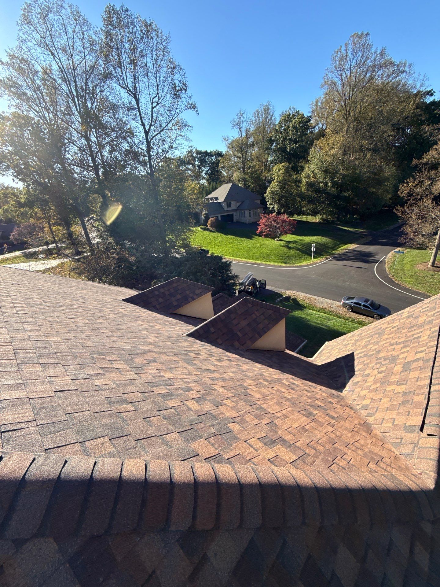 Great Falls : Residential Roof Replacement with CertainTeed Landmark Pro in Max Def Burnt Sienna  by RM Banning, Inc.