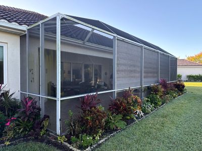 University Park Lanai Transformation | Screen Enclosure & Shade Cleaning