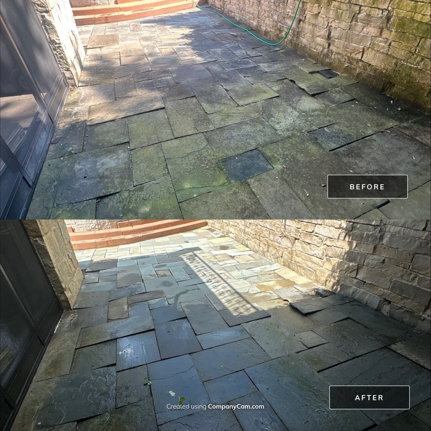 Project in South Barrington by Simmons Power & Soft Washing