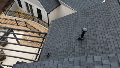 Roswell, GA Roof Replacement CertainTeed Landmark Moire Black