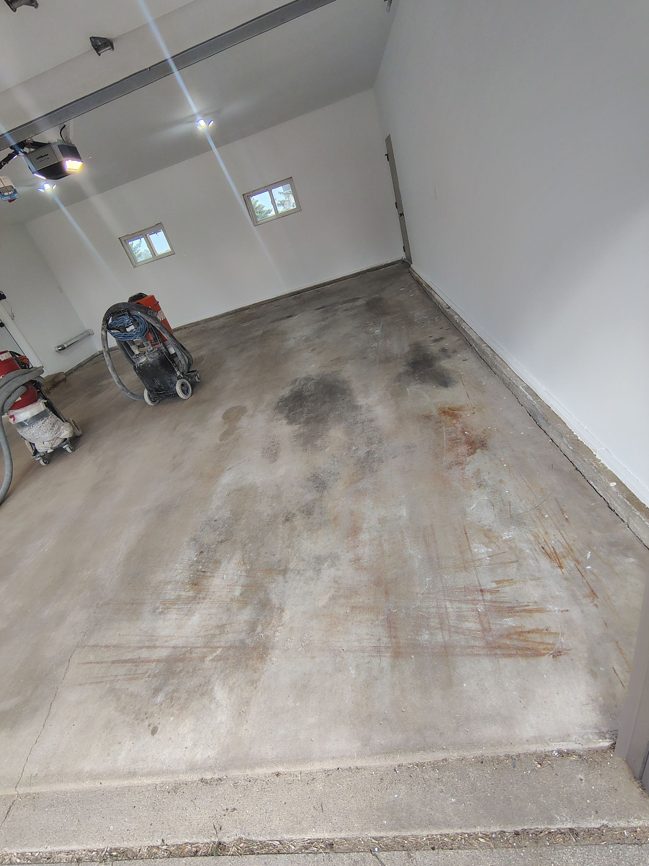 Hartford Garage Concrete Coating With Orbit Flake Finish by Select Painting, Coatings & Garage Cabinets