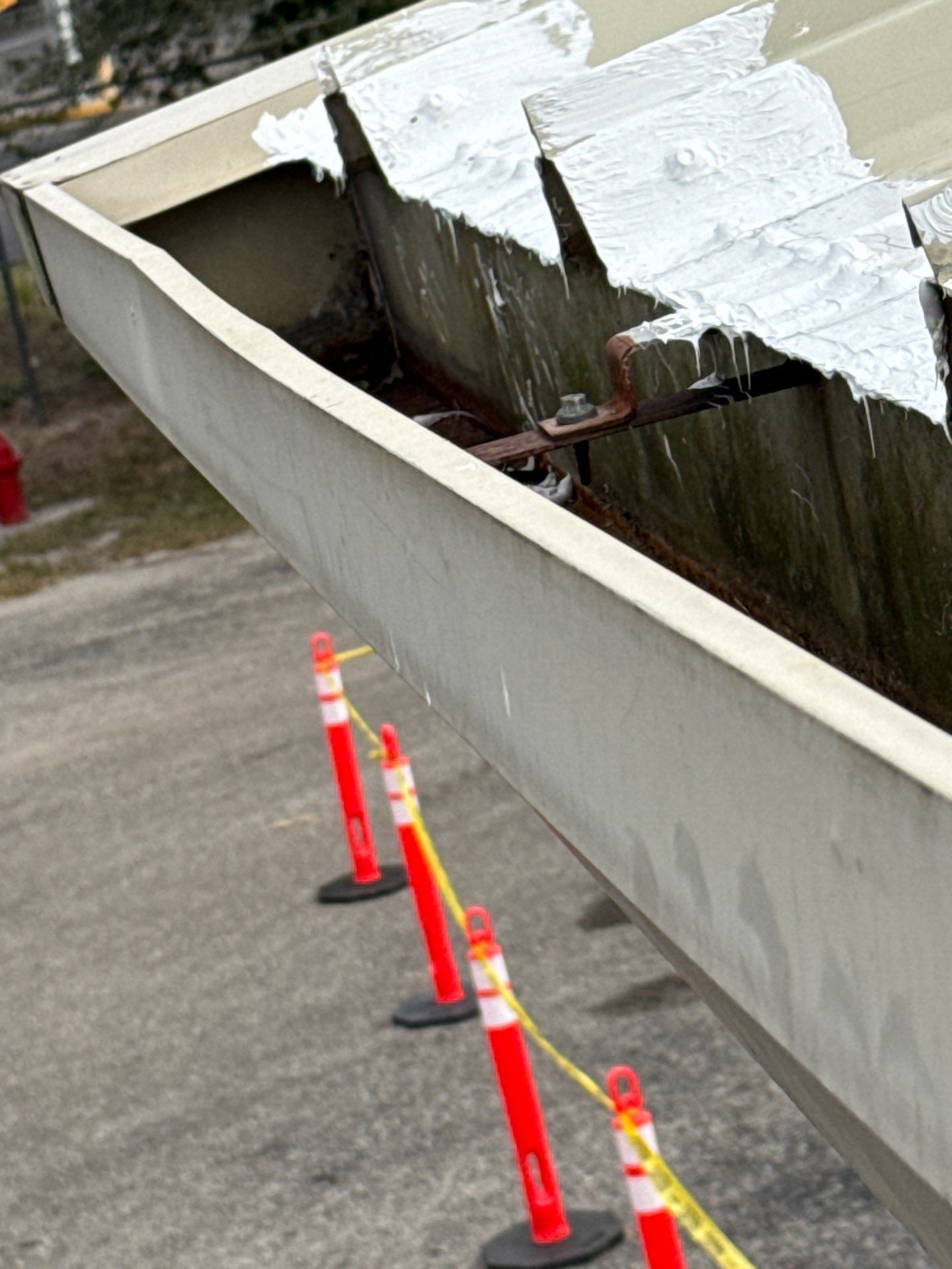 Commercial Gutters using Aluminum Seamless Gutters in Lehigh Acres FL by Gutter Professors
