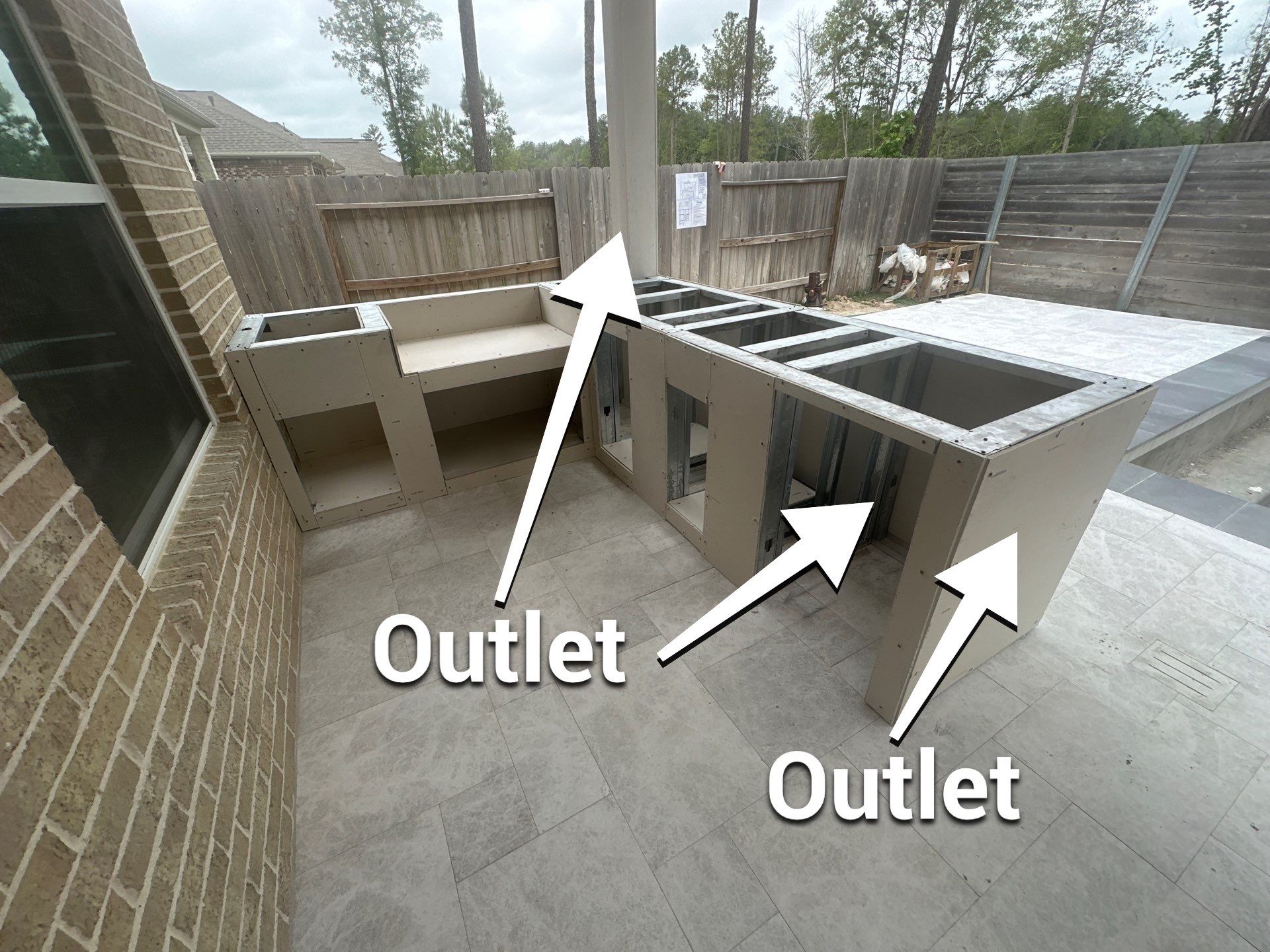 Summer Kitchen in Conroe, TX by SophAlx LLC