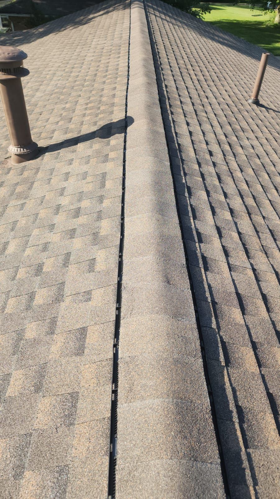 Residential Roofing Installation using GAF Timberline HDZ Barkwood by Rainstoppers Roofing