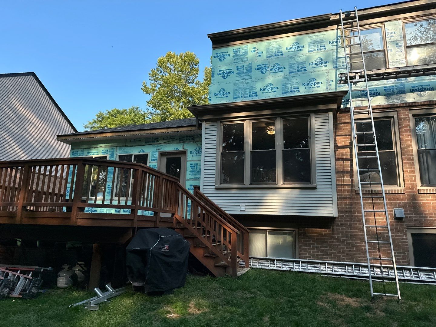 Siding Replacement using Alside Charter Oak D4.5" by 180 Contractors
