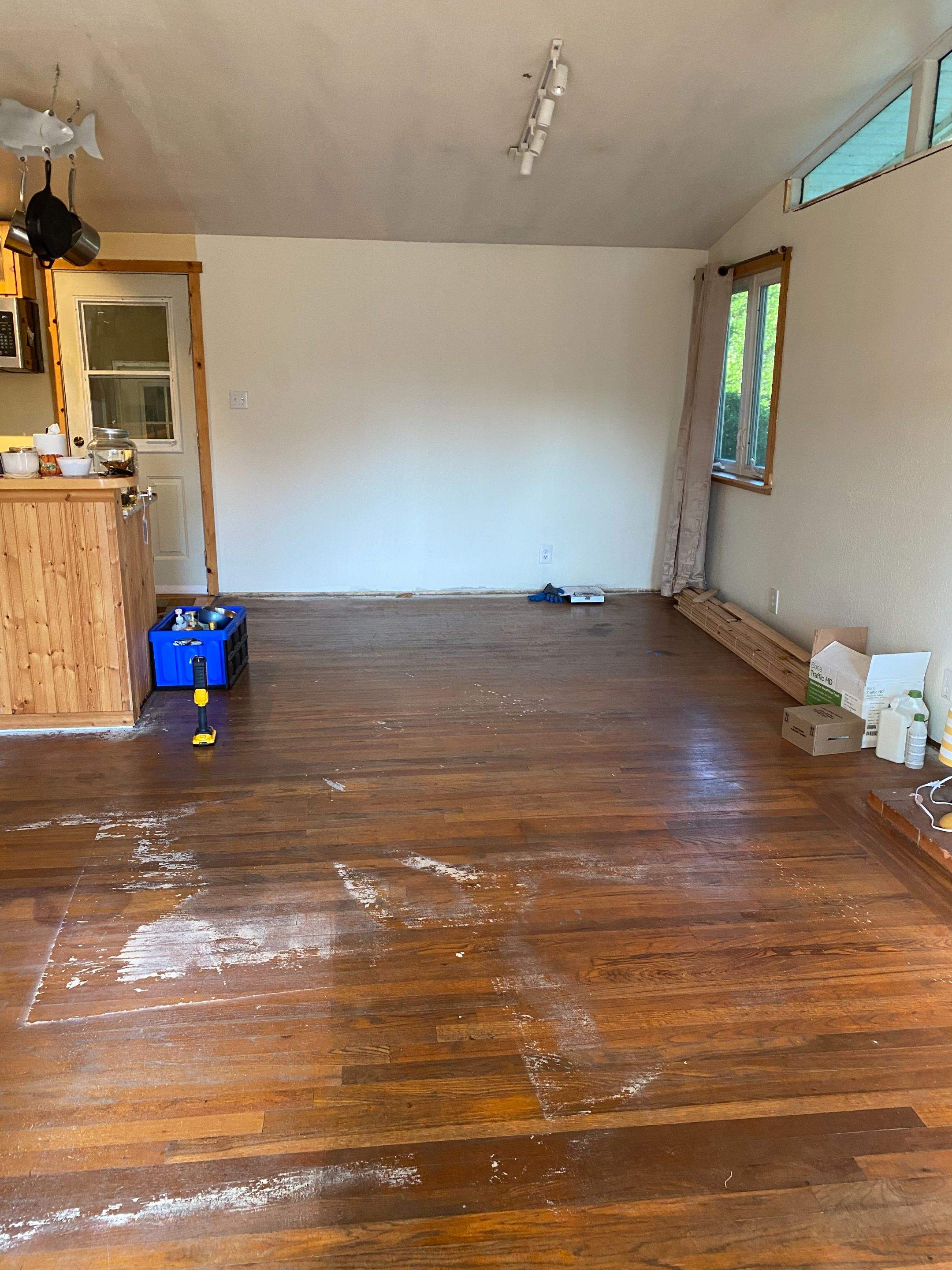 Hardwood Refinish by Footprints Floors South Sacramento