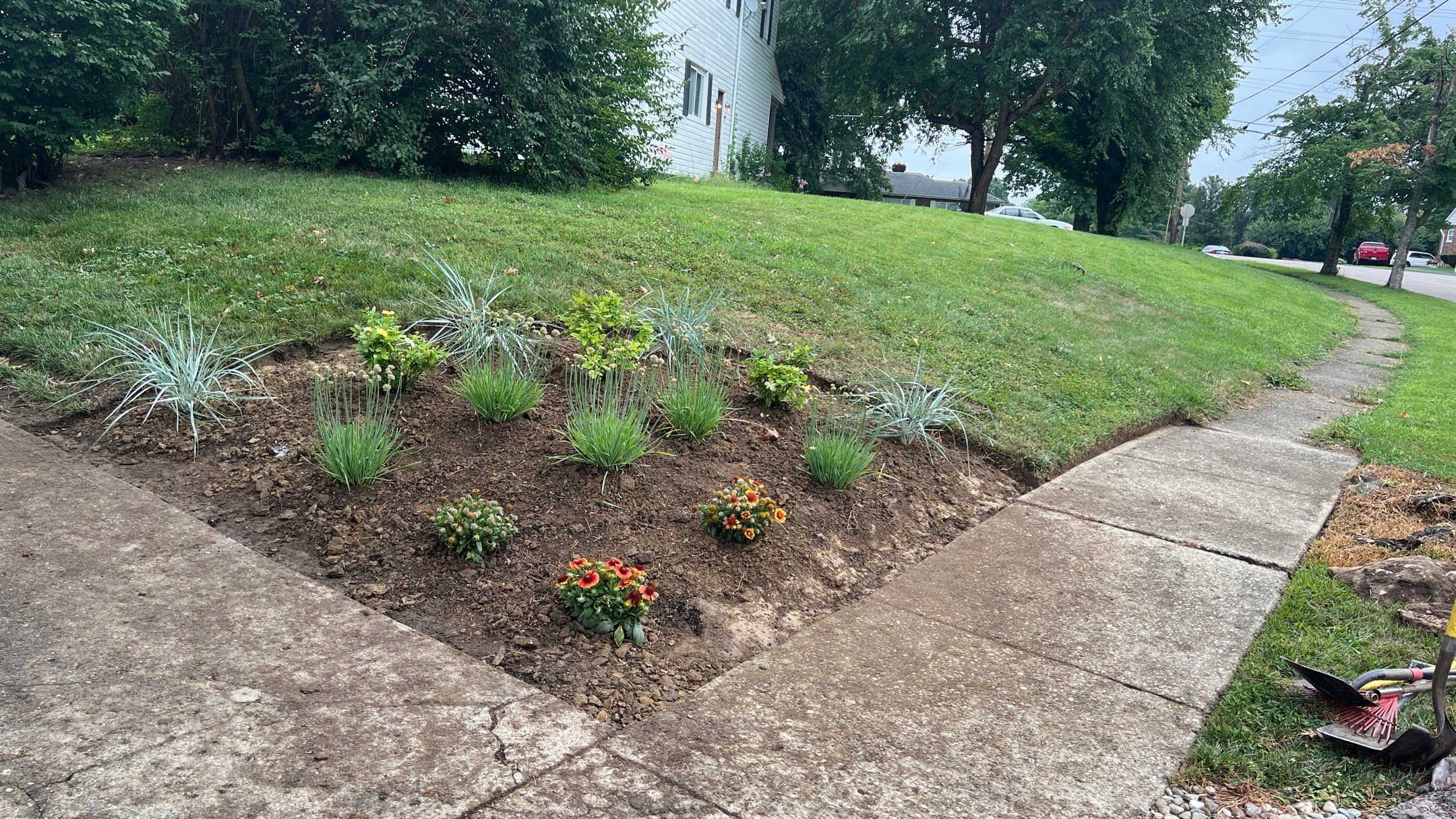 Landscape Tear Out & Install by Reisenberg’s Lawn & Landscape, LLC