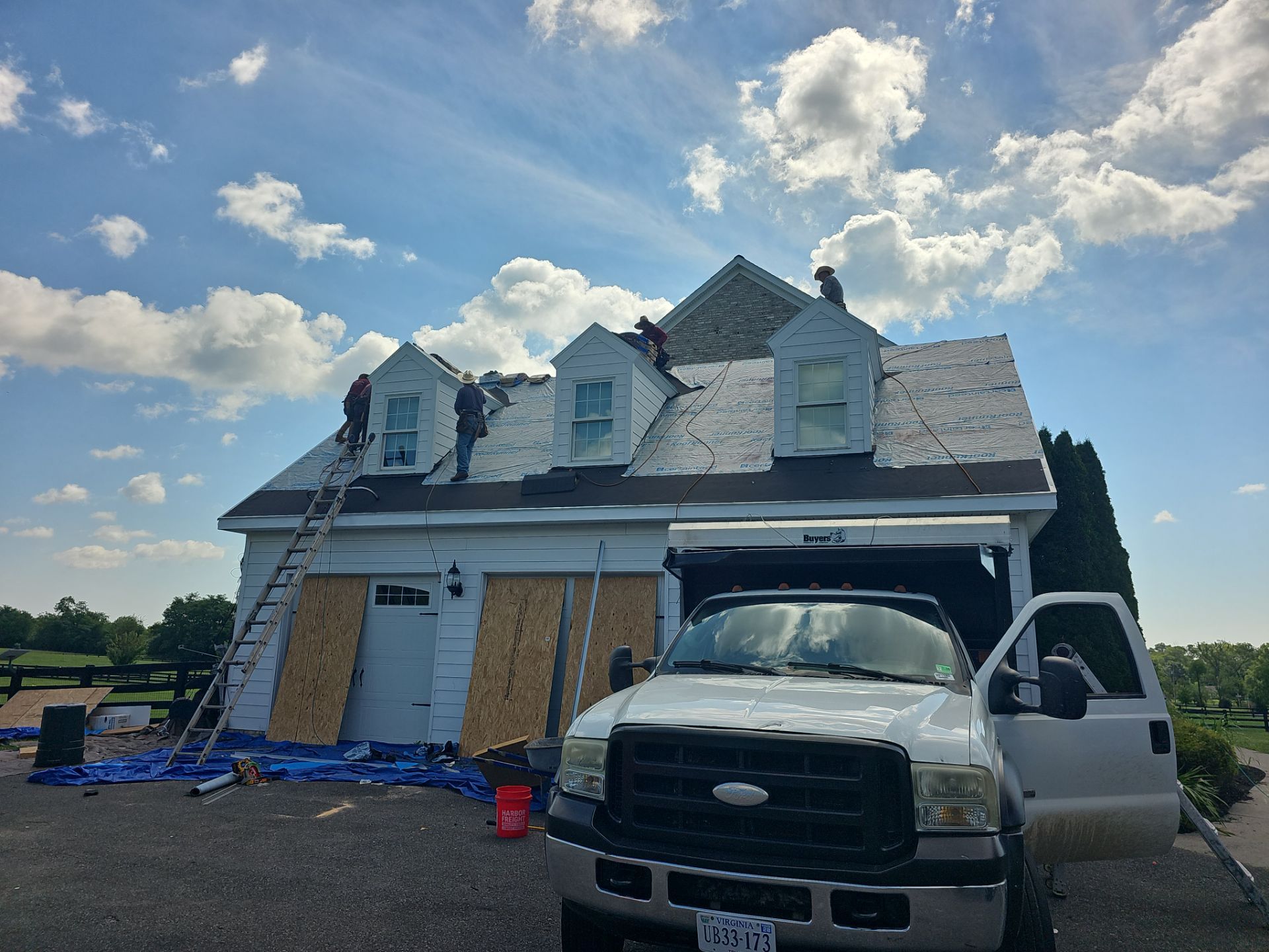 Roof Replacement - Asphalt and EPDM, Soffit, Gutters, Pine  by Winchester Roofing