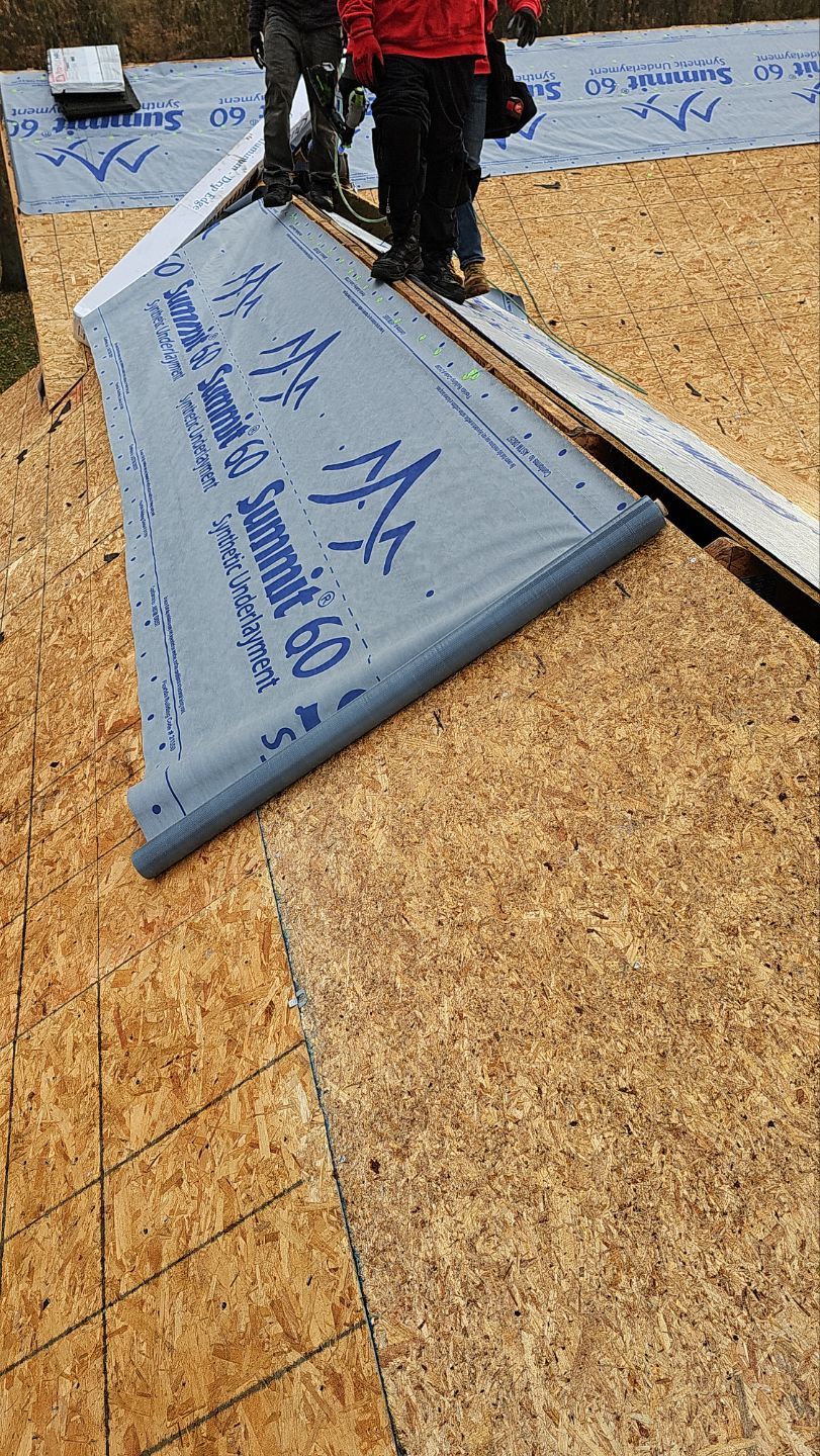 ATLAS PINNACLE COLOR: BURNT HICKORY DRIP EDGE: ROYAL BROWN by Eagle Eye Roofing