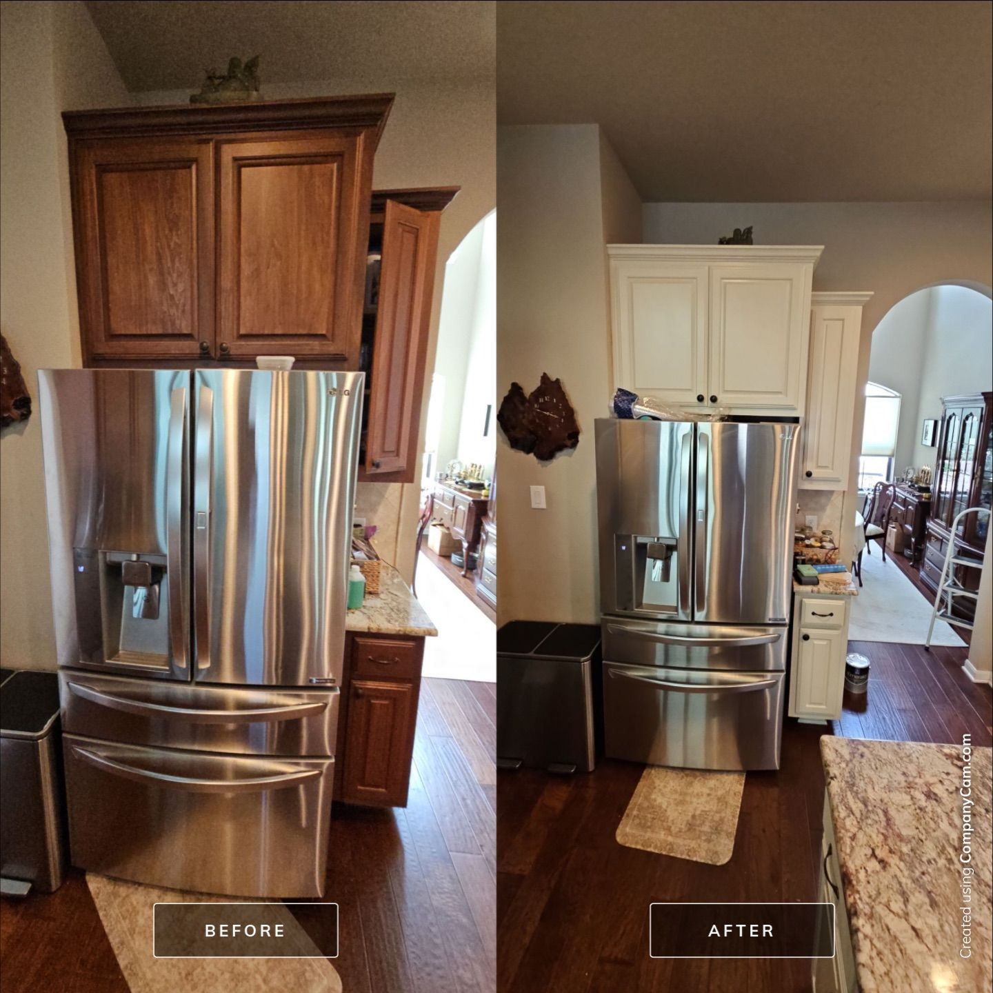 Cabinet Painting in Round Rock by Paintegrity, LLC