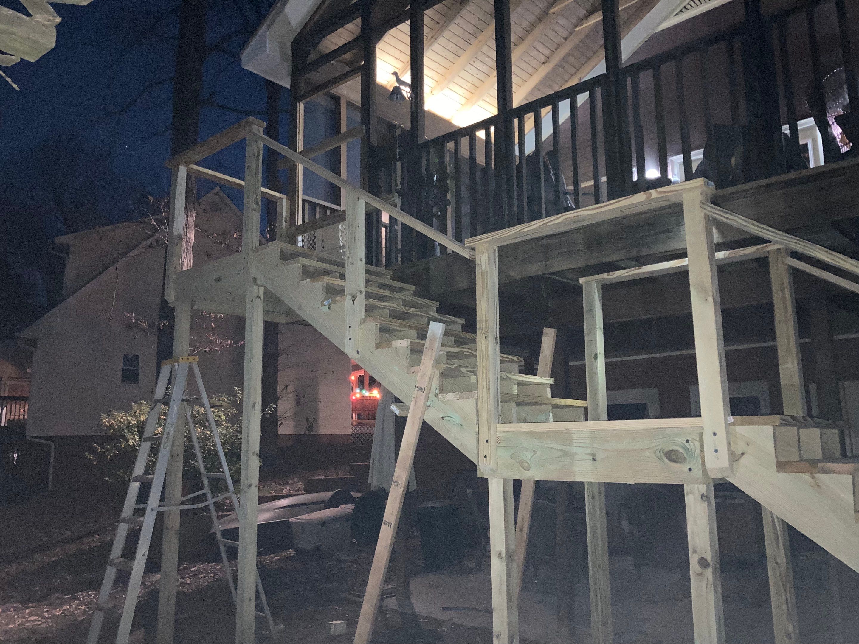 Russet Woods Deck by Pillar and Pine