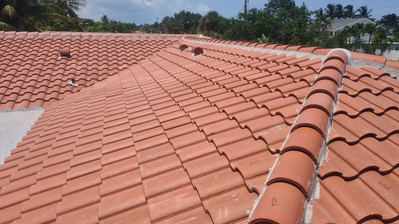 Residential Roofing Installation using Eagle Roofing Tile by BLUES BROTHERS ROOFING