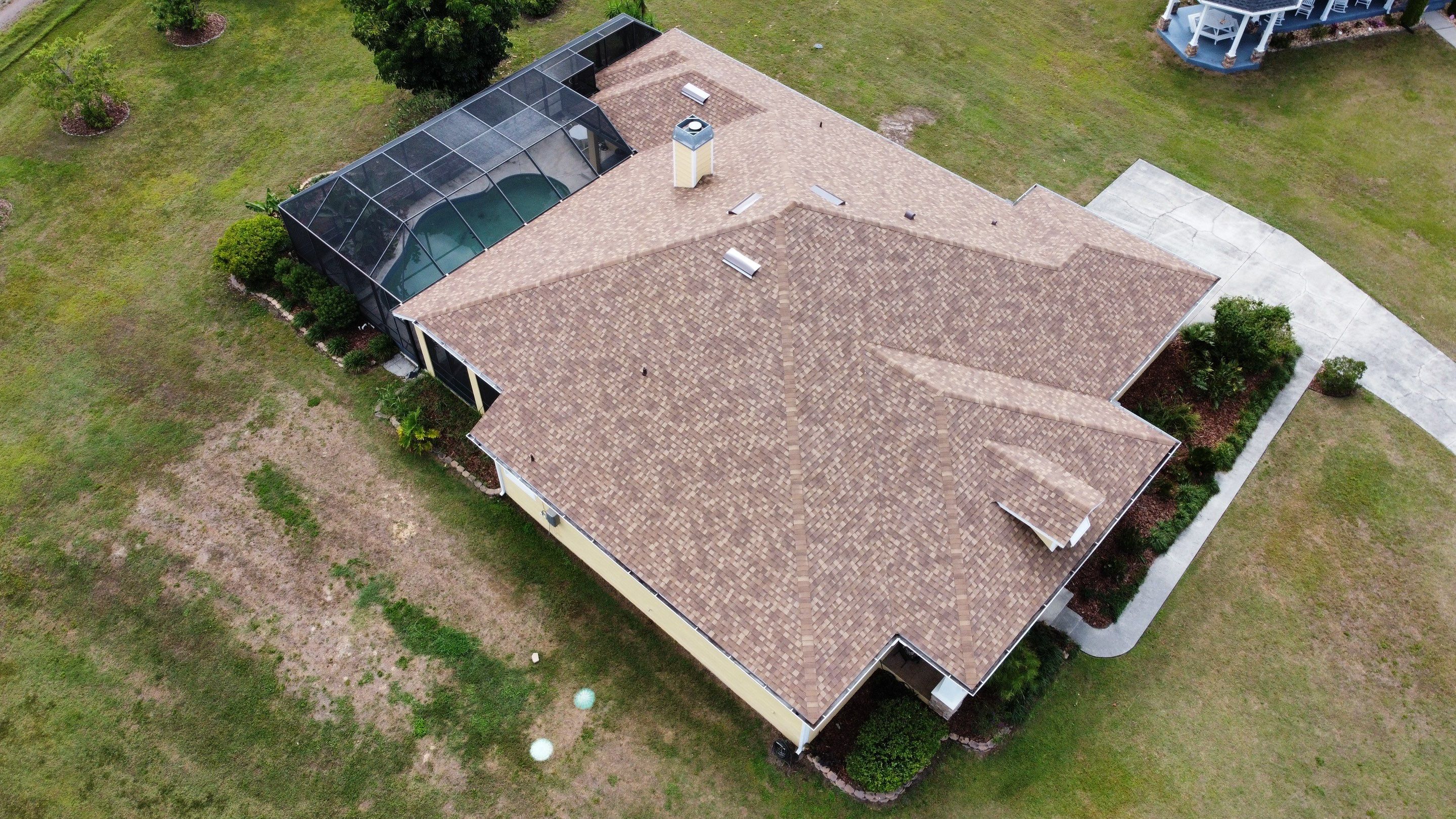 Roof replacement in Plant City, FL. by Steadfast Roofing