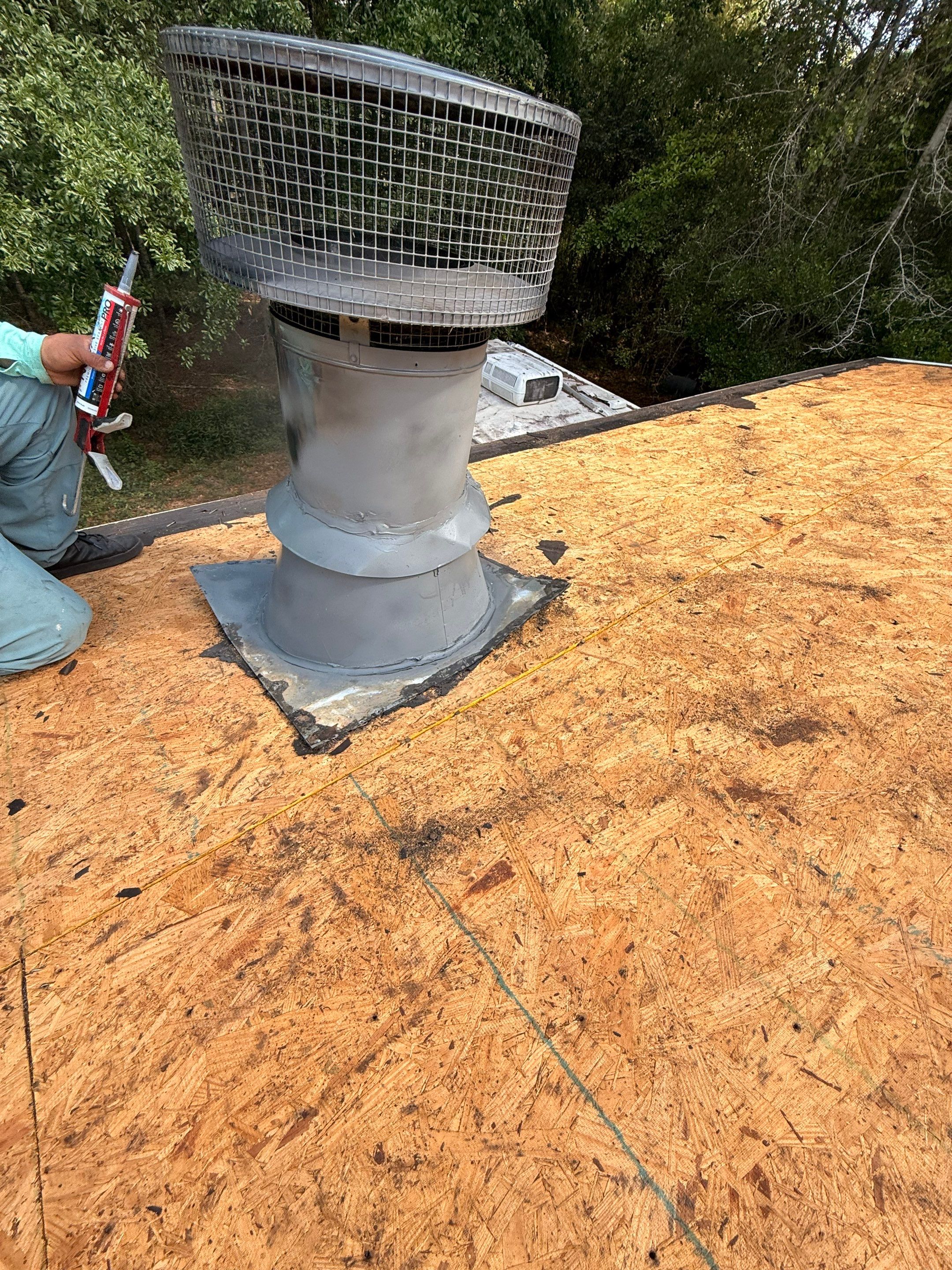 Manufactured Home Roof Replacement and Decking Repair in Kiln by Frontline Roofing