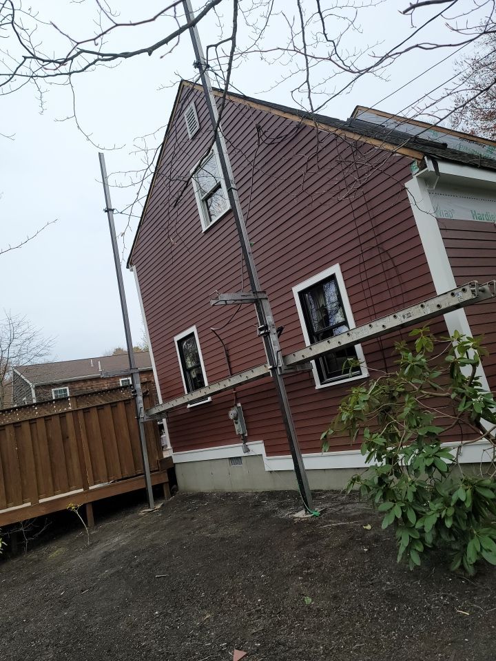 Siding Installation using James Hardie by UBrothers Construction
