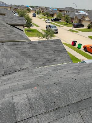 Hurricane Beryl Roof Repair
