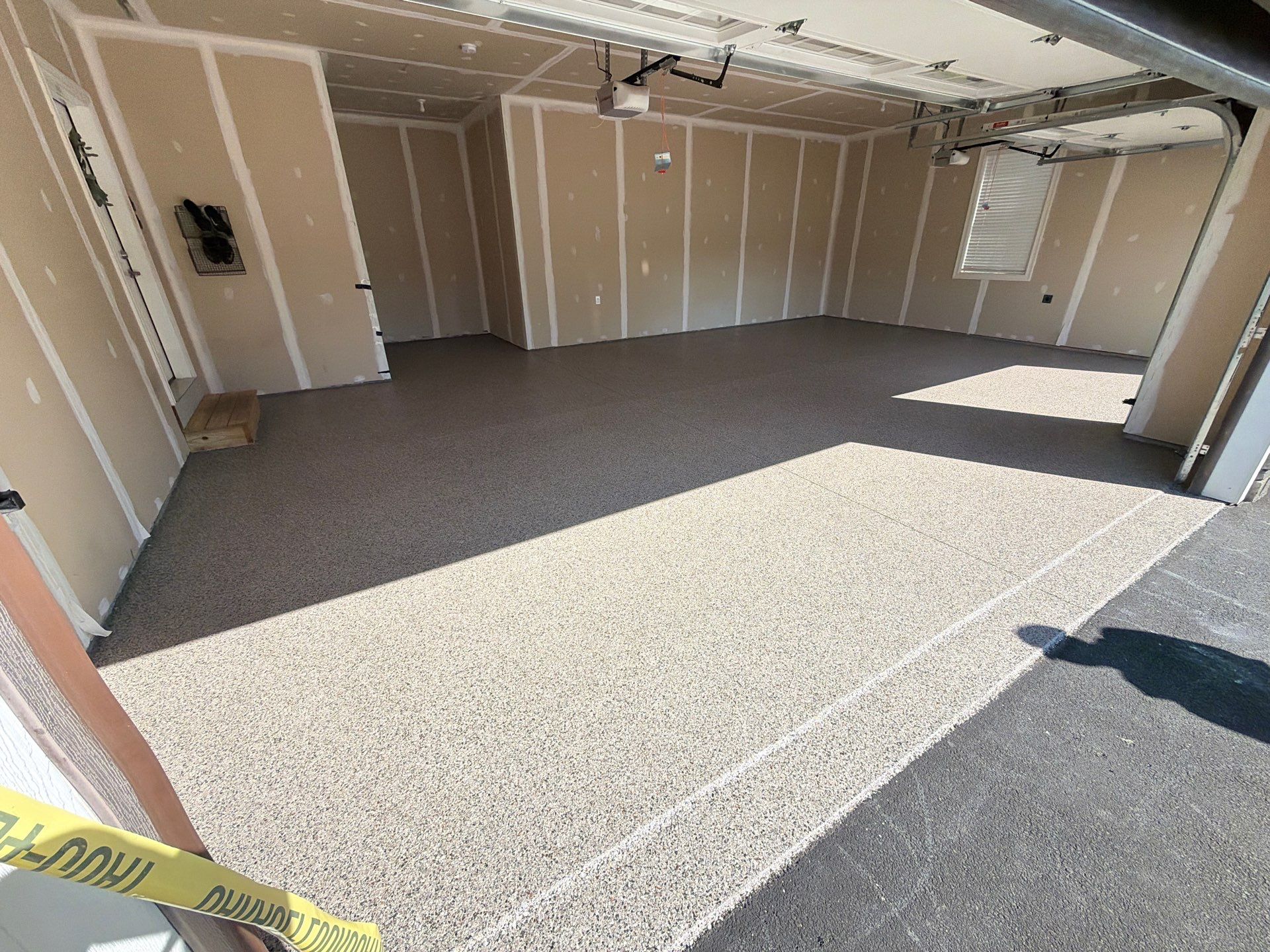 Vintage Goldmine Garage Coating by NG Masonry & Construction LLC