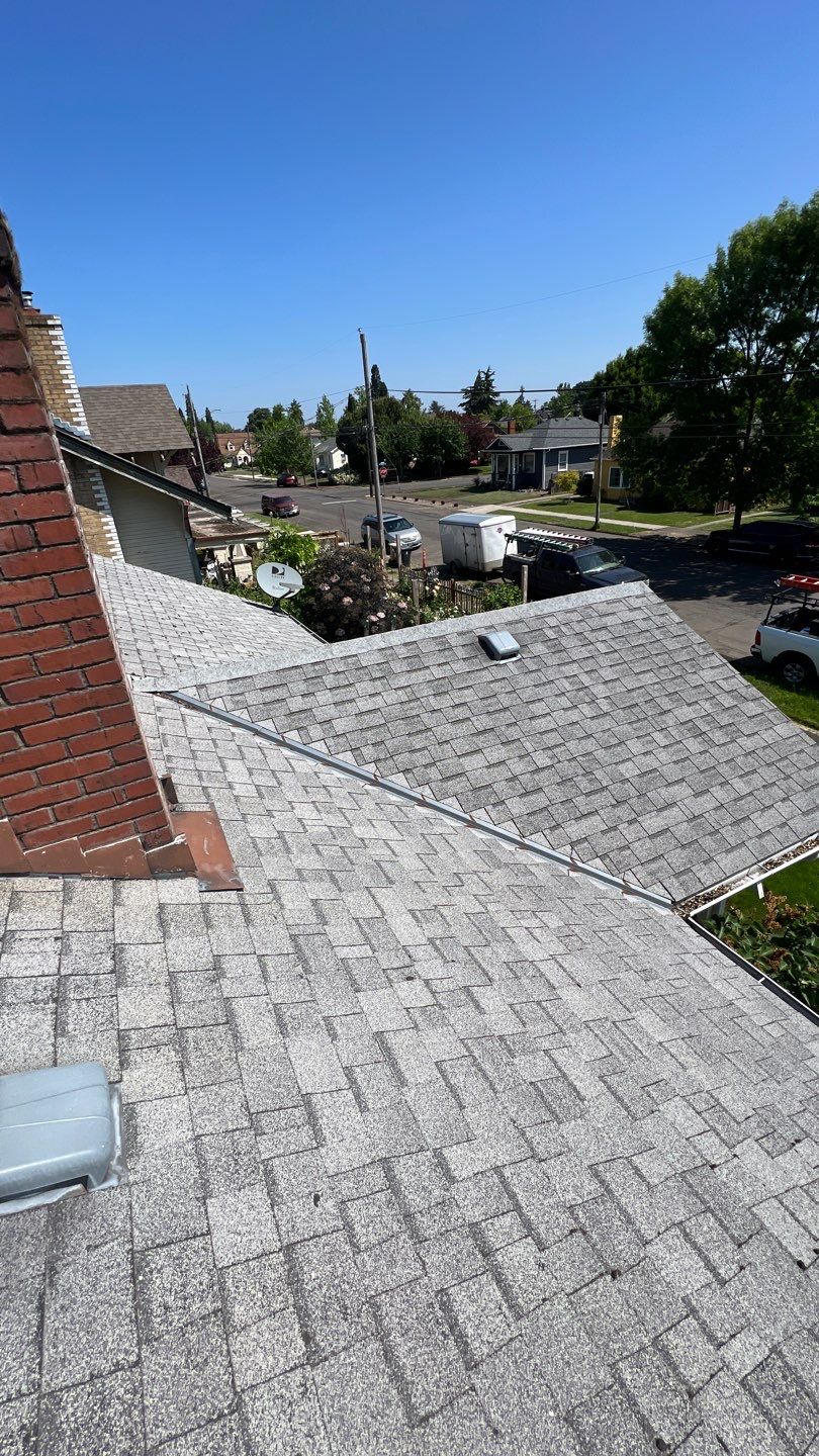 Residential Roofing Installation using IKO Dynasty (Color: Summit Grey) by Orezona Building & Roofing Company, Inc.