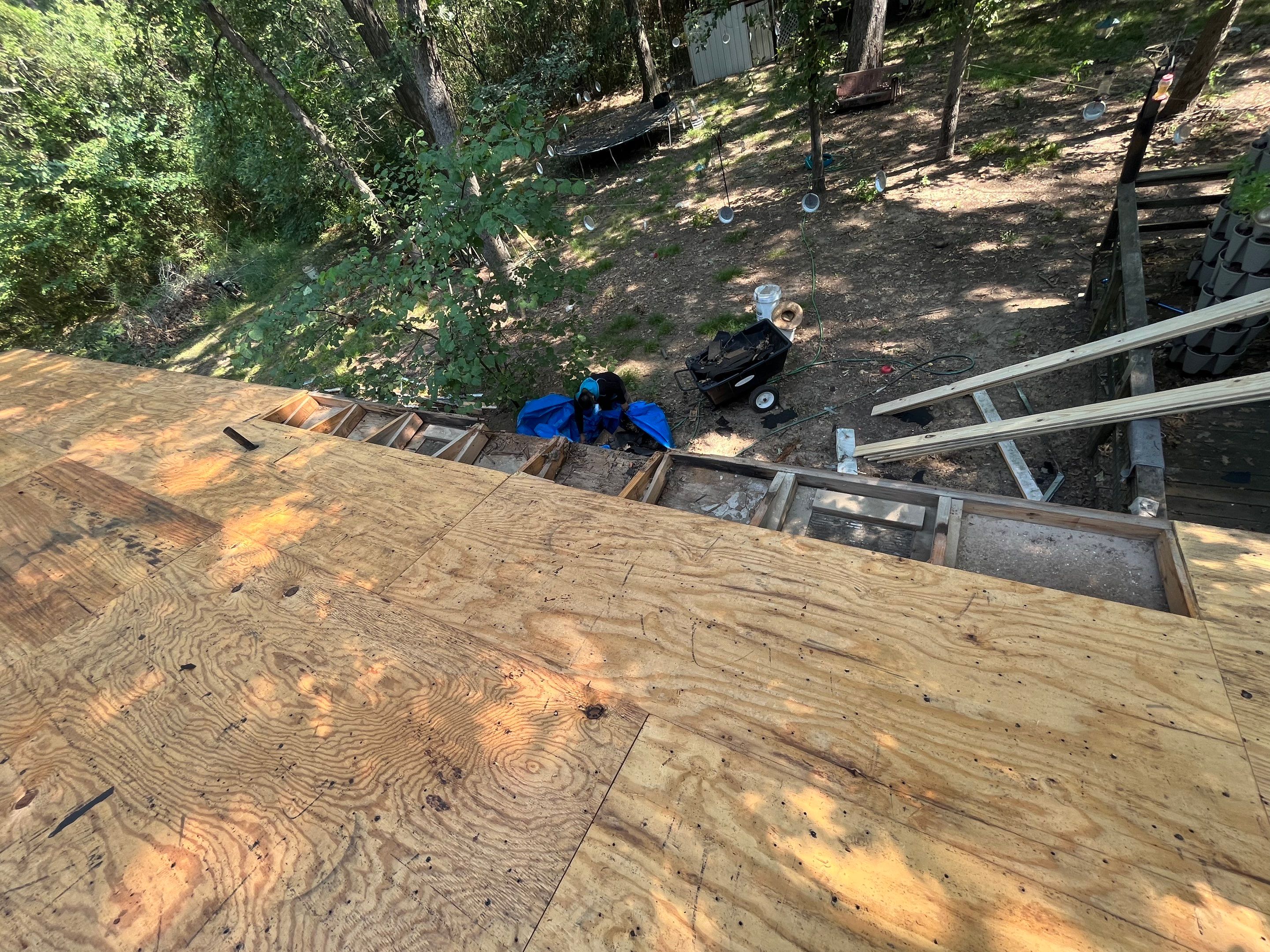 Residential Metal Roof Replacement using Reed's Metals: 29 GA. Colored Residential Panel by Hostetler Roofing